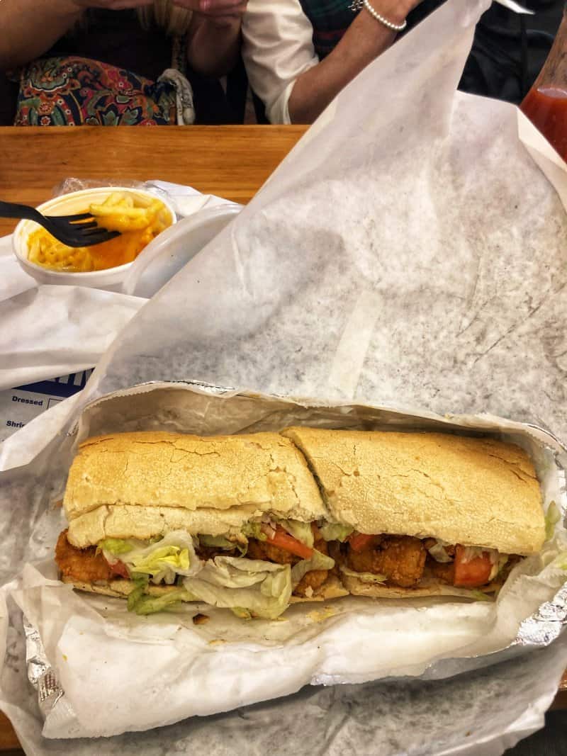 Shrimp Po Boy from New Orleans is one of the best sandwiches in the world.