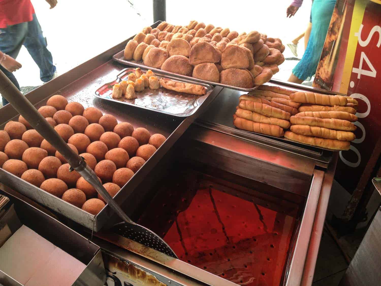 Pandebono is a traditional Colombian food that you must try.