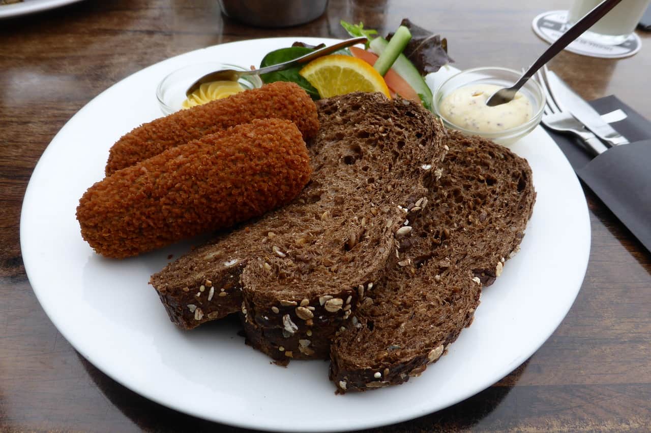 A broodje kroket is one of the best sandwiches in the world