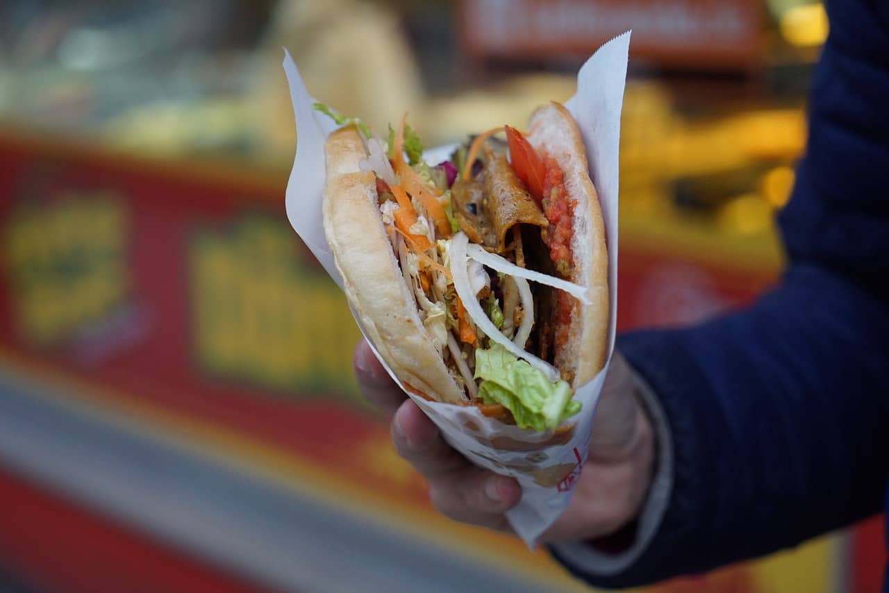 The doner kebab from Berlin Germany is one of the best sandwiches in the world.