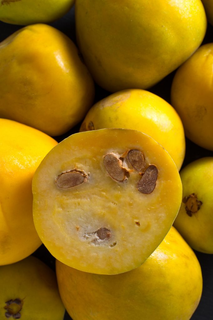 The araza fruit is one of the tastiest exotic fruits and comes from the Amazon jungle in South America.