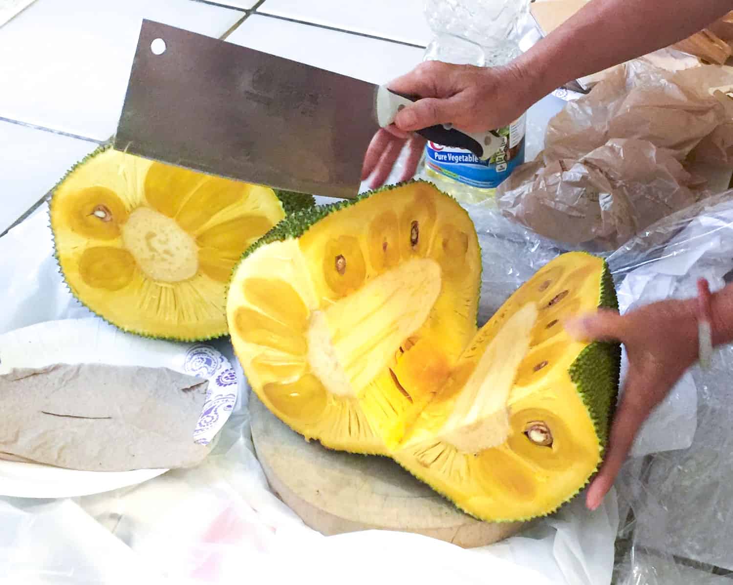 Jackfruit is one of the delicious exotic fruits originally from India but is now found all over Asia.