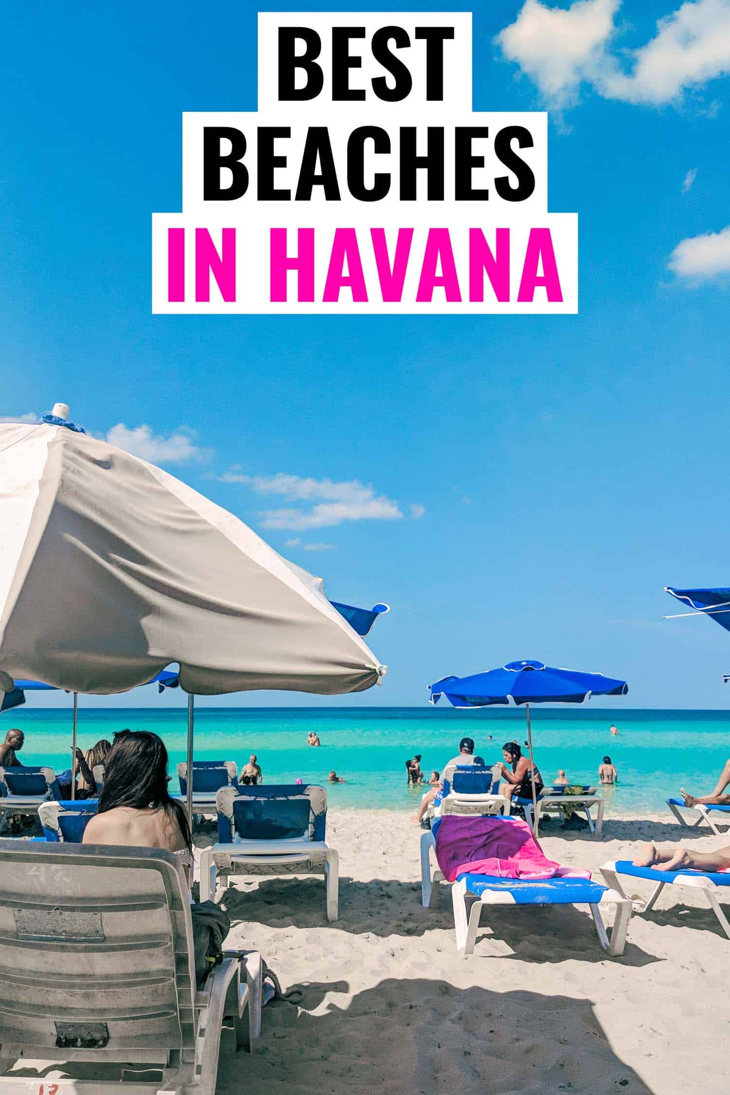 Havana beaches are some of the best beaches in Cuba. Here are the top ones to visit #beach #cuba