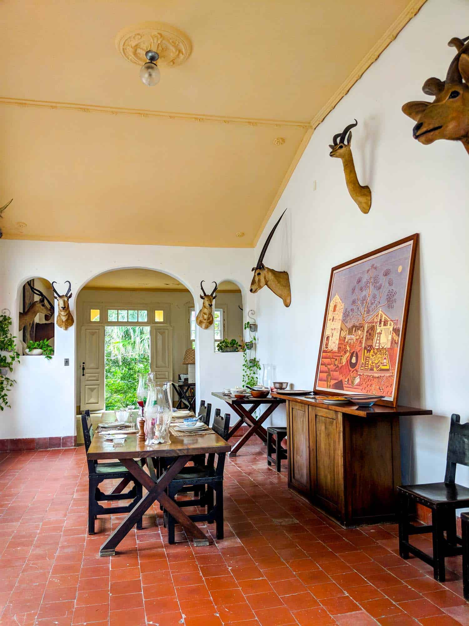 Finca Vigia in Havana is one of the tourist spots for Hemingway in Cuba.