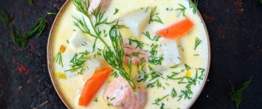 Lohikeitto is a creamy Finnish salmon soup, this recipe is unbelievably easy to make.