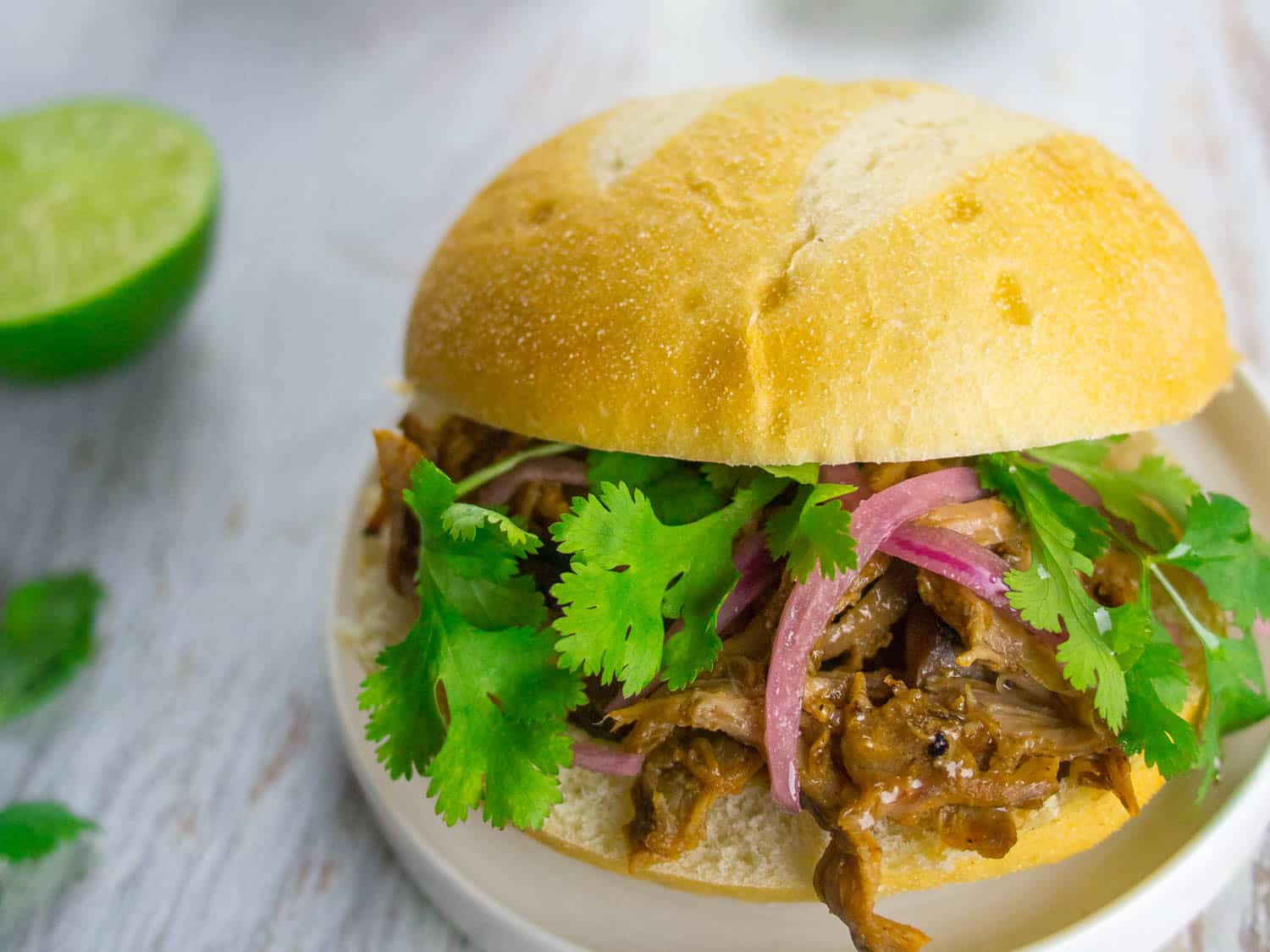Cochinita pibil from Mexico is one of the best sandwiches in the world.