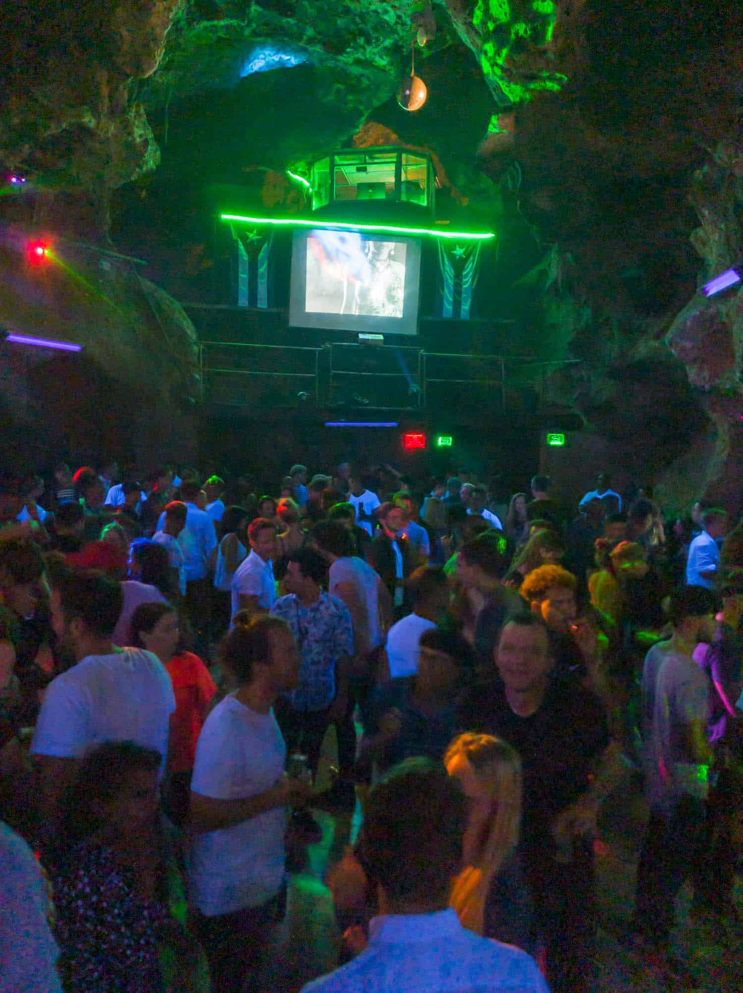 Disco Ayala in Trinidad Cuba is a bar located in a cave.