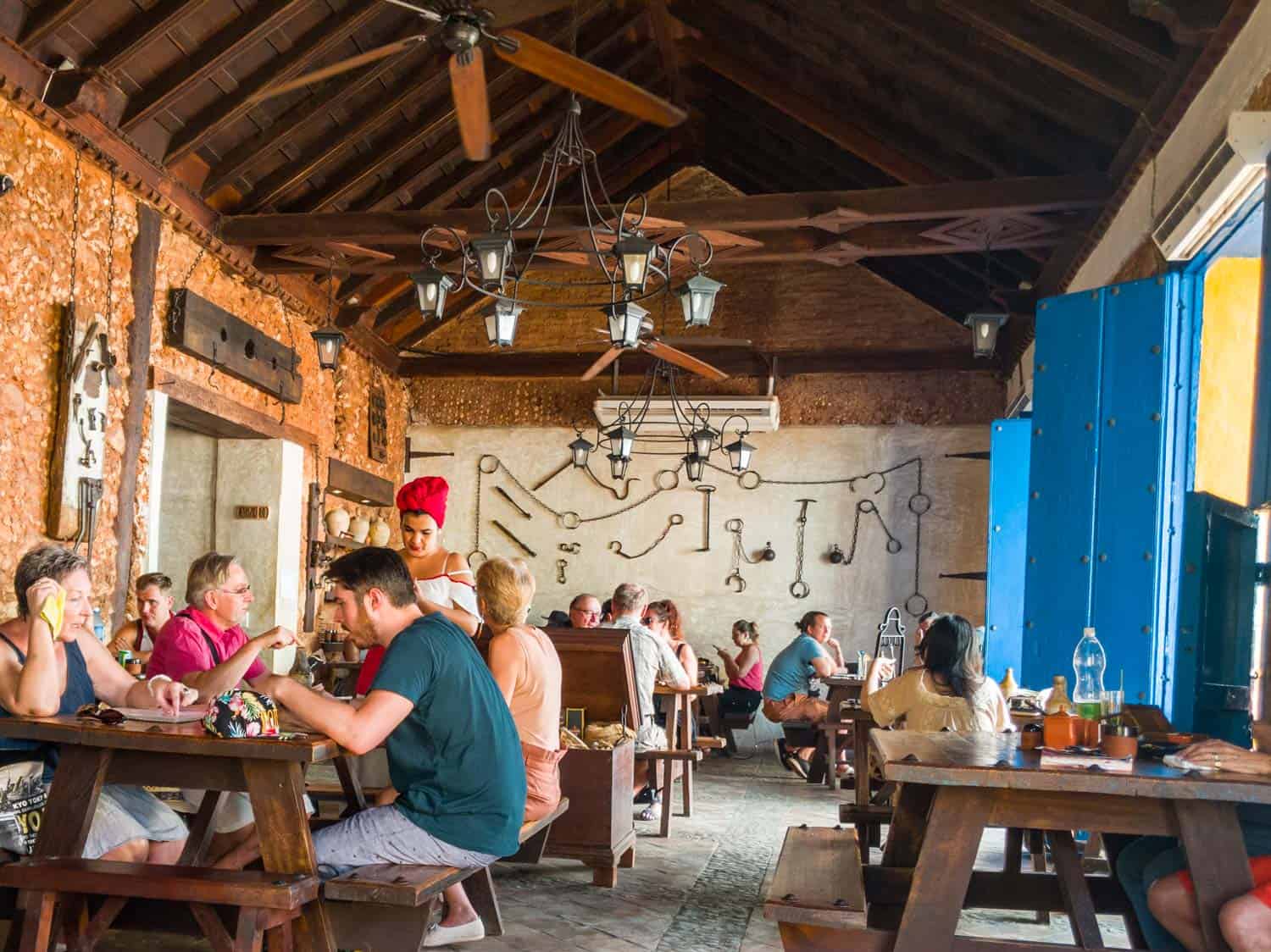 La Botija Taberna is one of the best places to eat in Trinidad Cuba