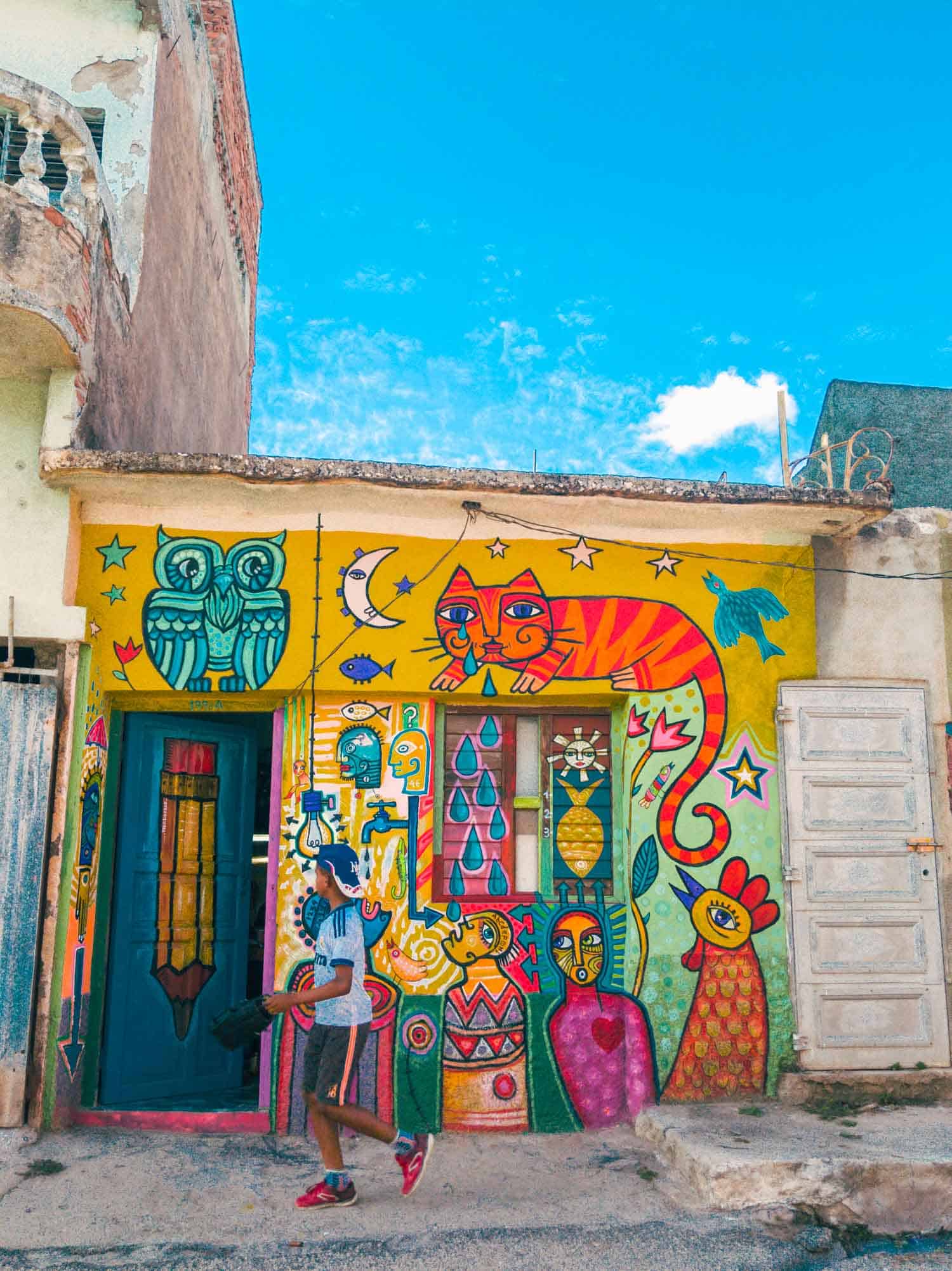 Trinidad Cuba art community neighbourhood.