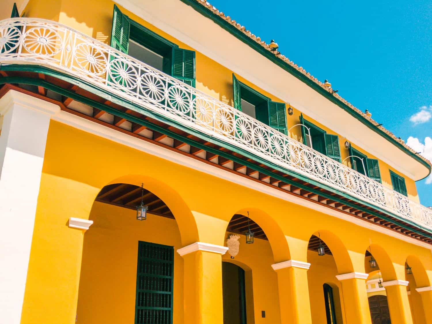 Museo Romantico on Plaza Mayor in Trinidad Cuba