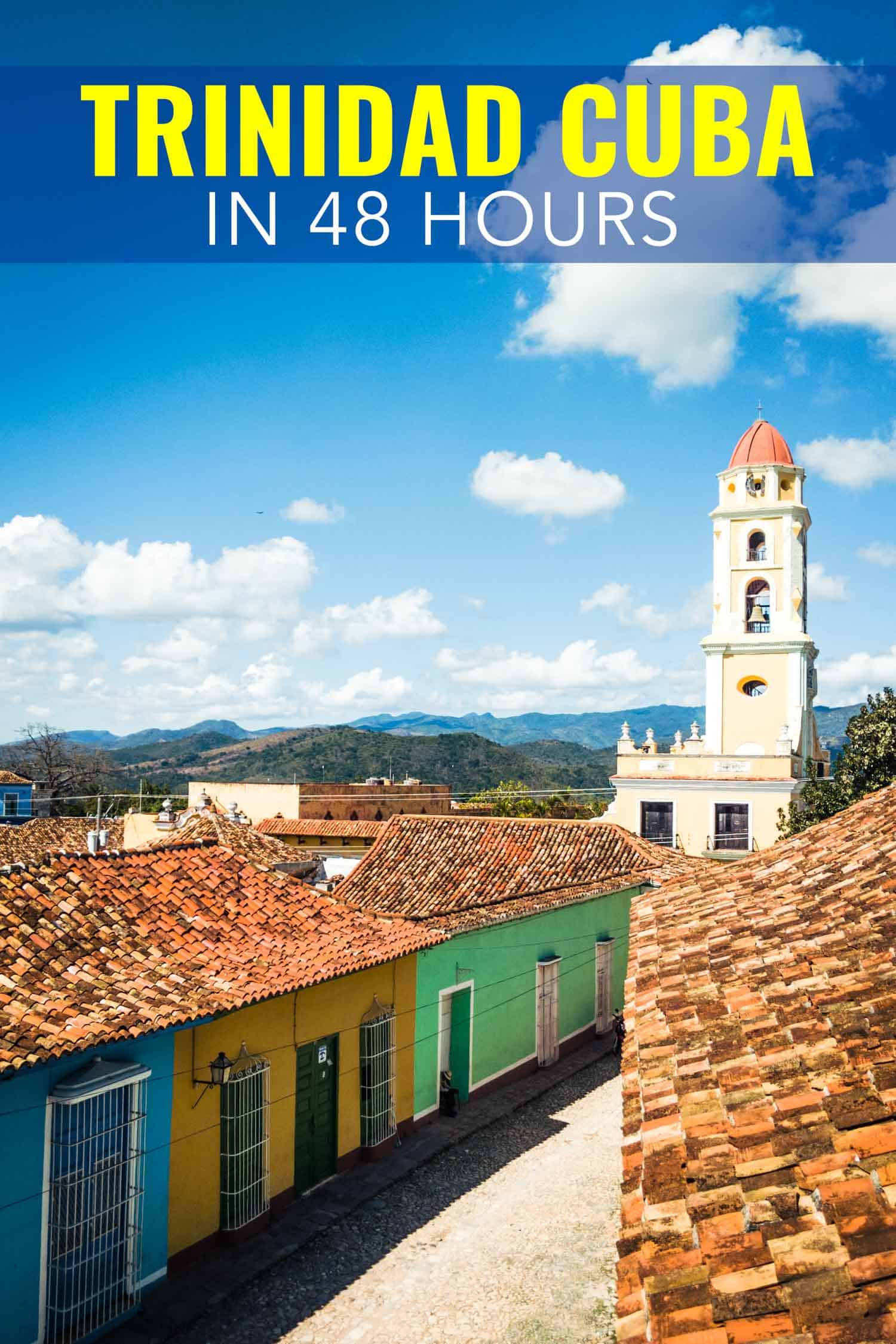 Trinidad Cuba, here's what to see and do in Trinidad in two days.