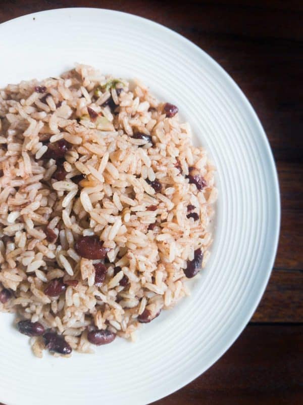 costa rica rice and beans half Caribbean rice and beans with coconut are more common in southern Costa Rica than gallo pinto.