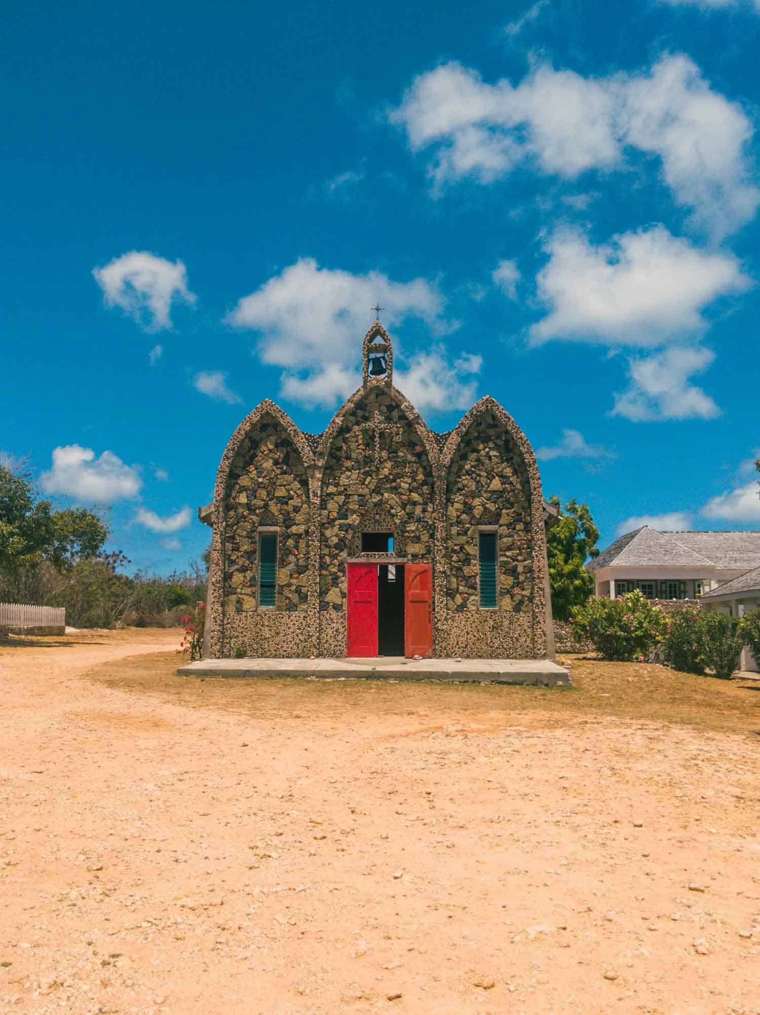 Anguilla's only catholic church