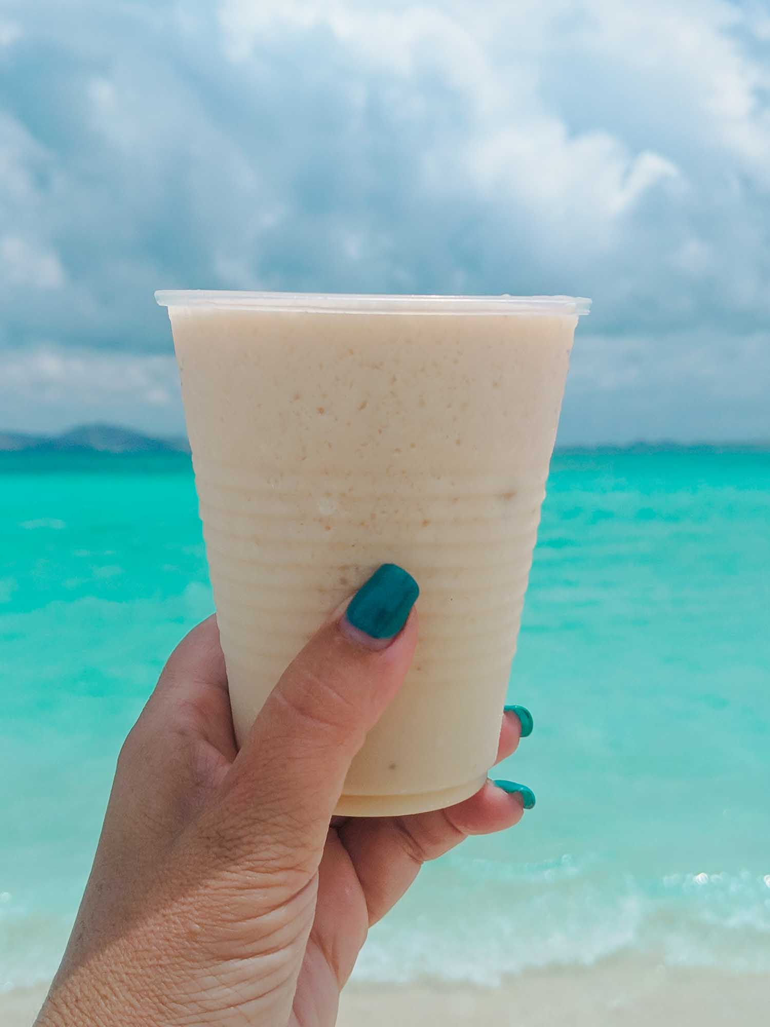 BBC frozen drink baileys banana coconut cocktail