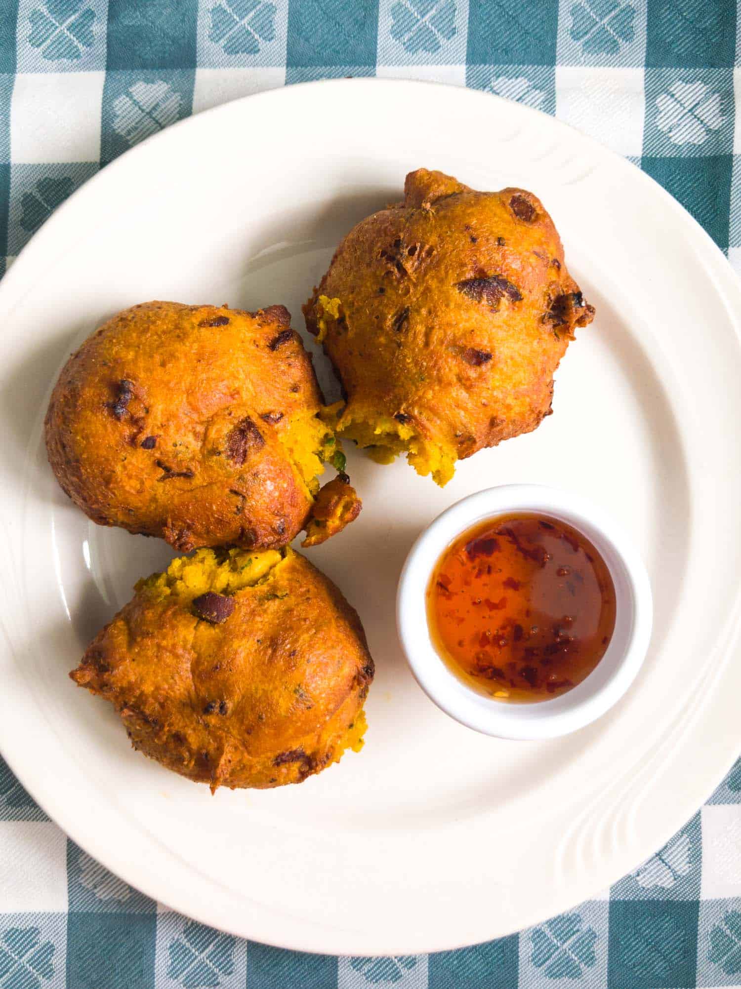 Conch fritters in Antigua.