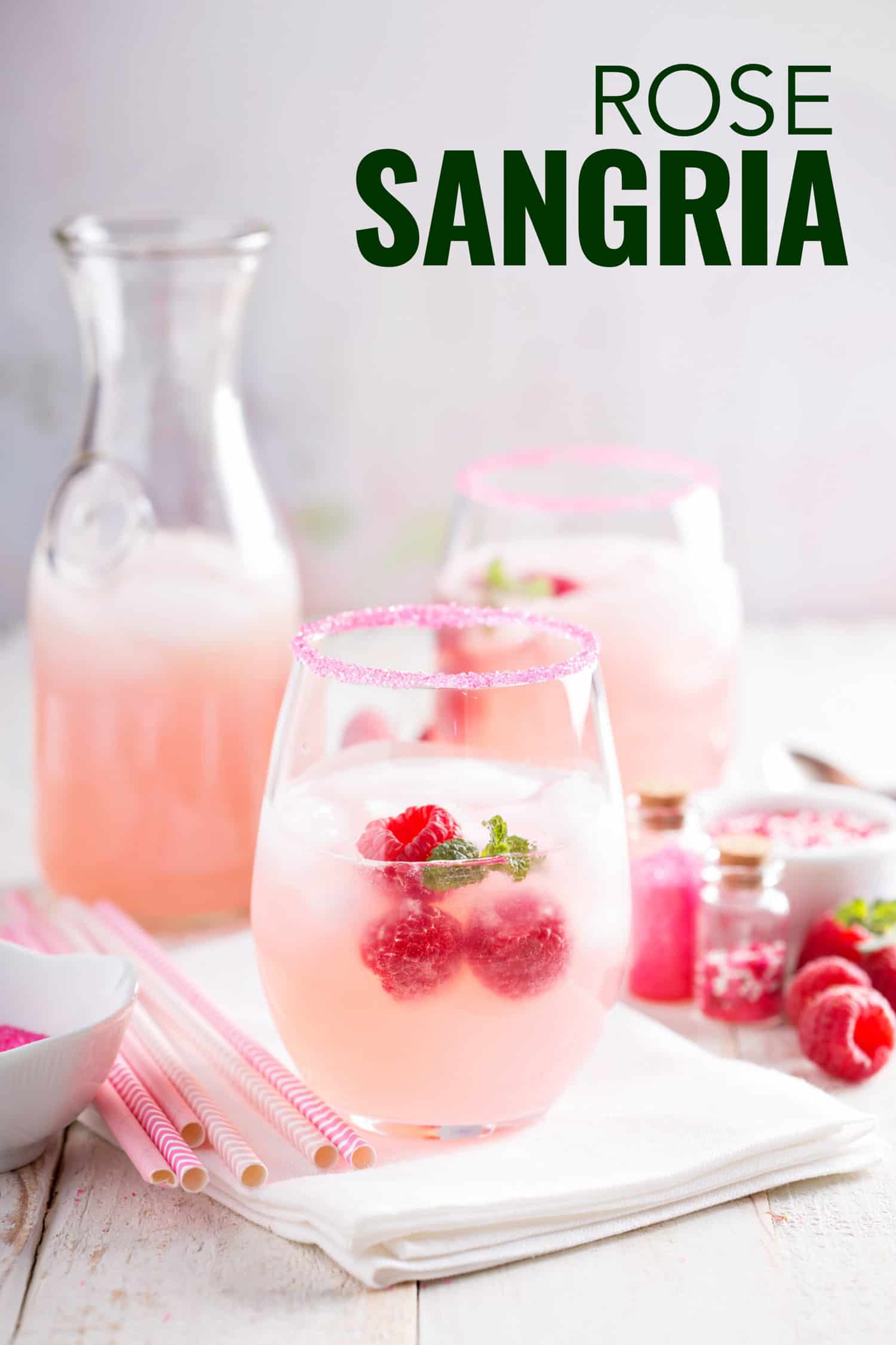 rose wine sangria