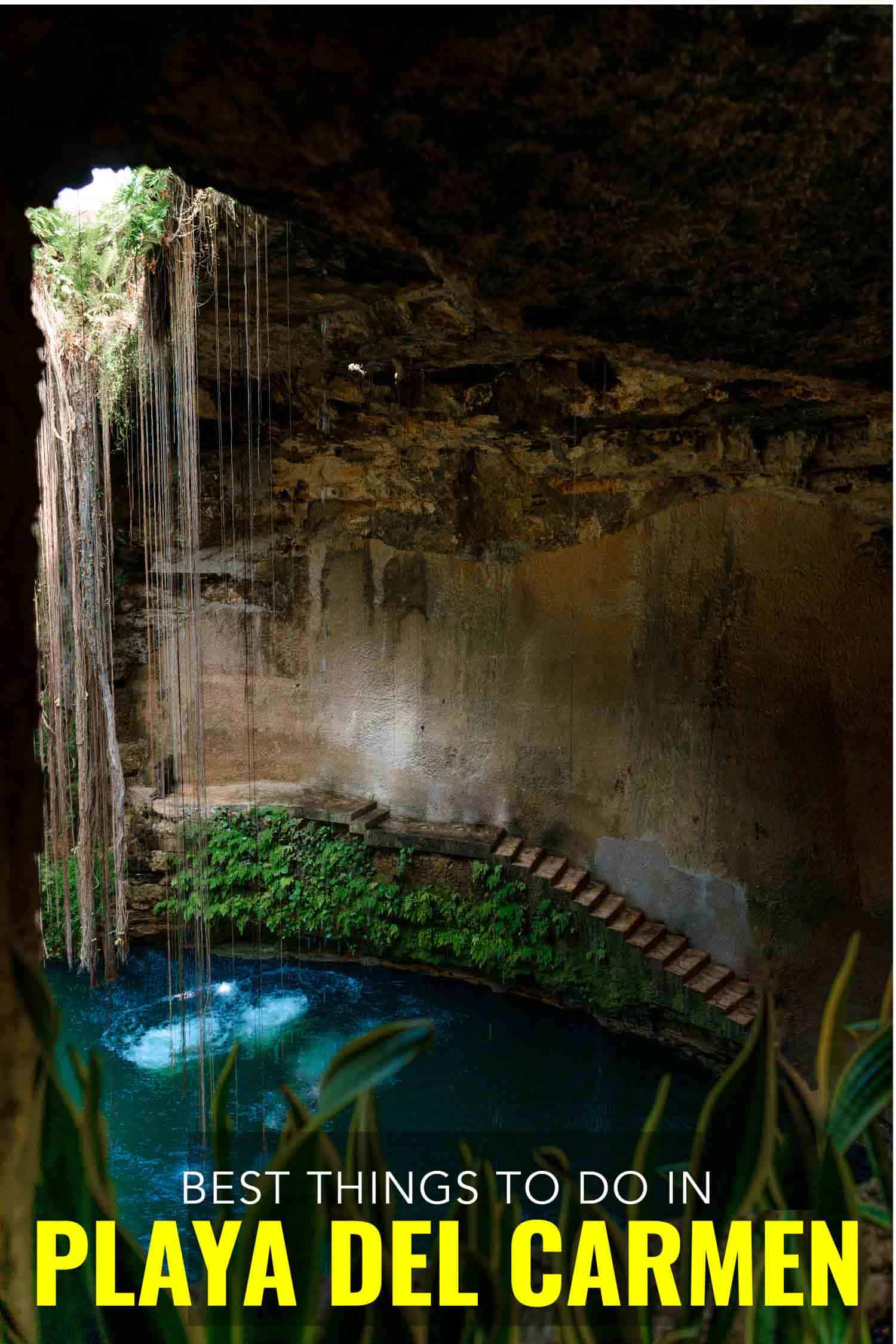 Playa del carmen cenote.