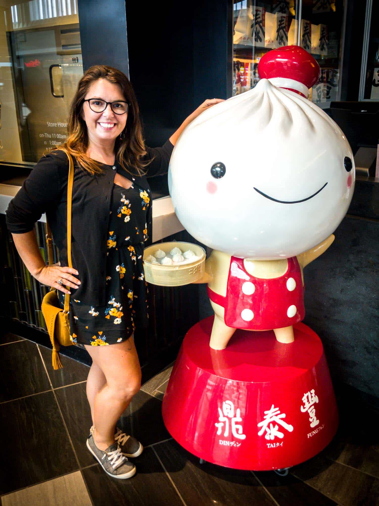 Din Tai Fung soup dumpling character