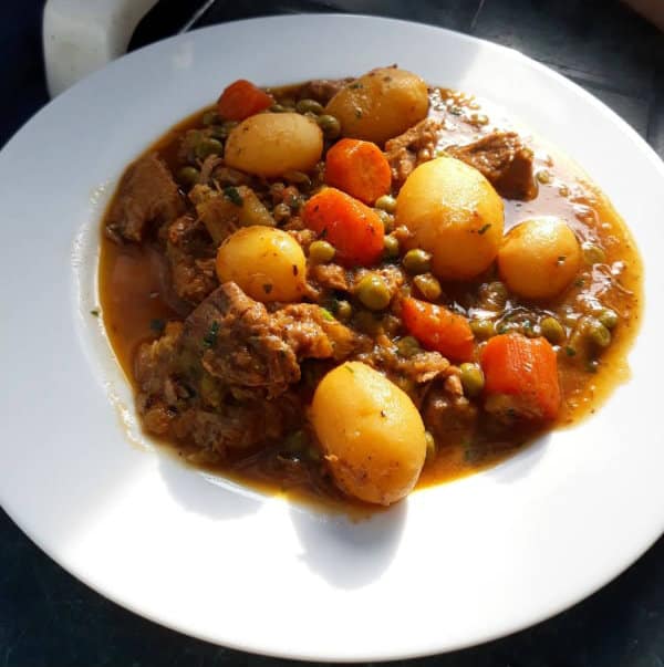 Bosnian lonac stew.