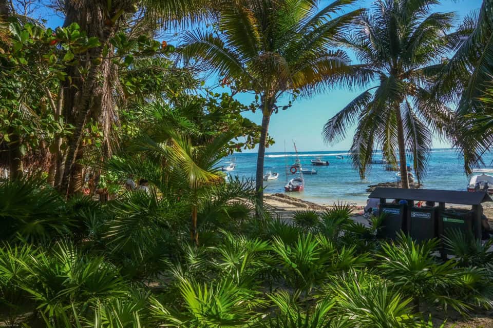 Akumal beach in Mexico