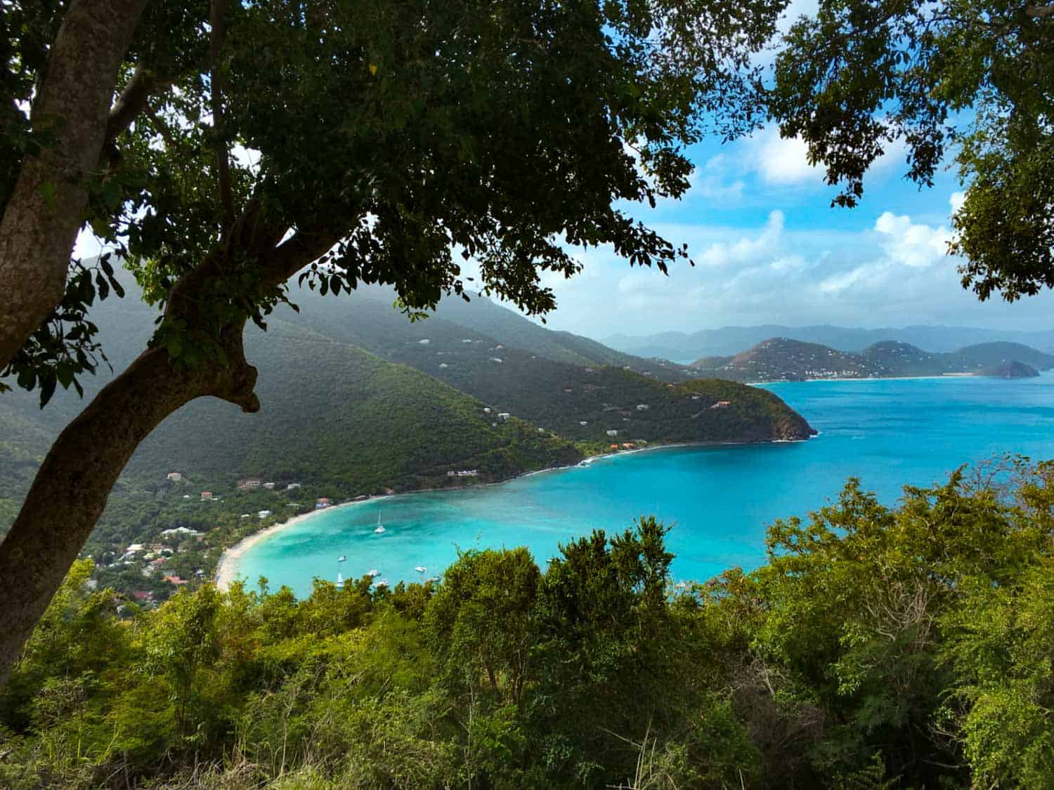 British Virgin Islands beach