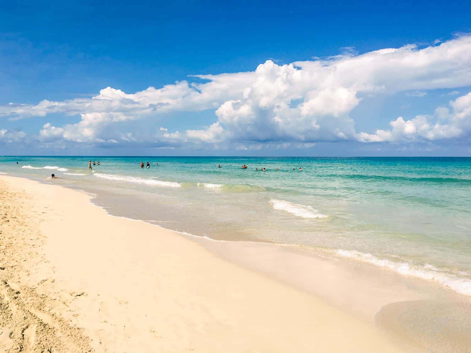 Cayo Jutia beach in Cuba, one of the best beaches in the Caribbean