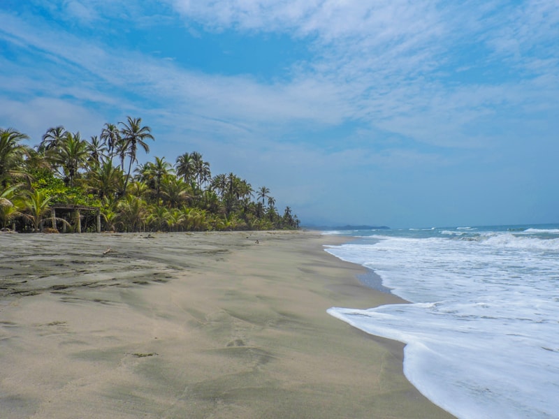 Costento Beach in Colombia on the Caribbean Sea