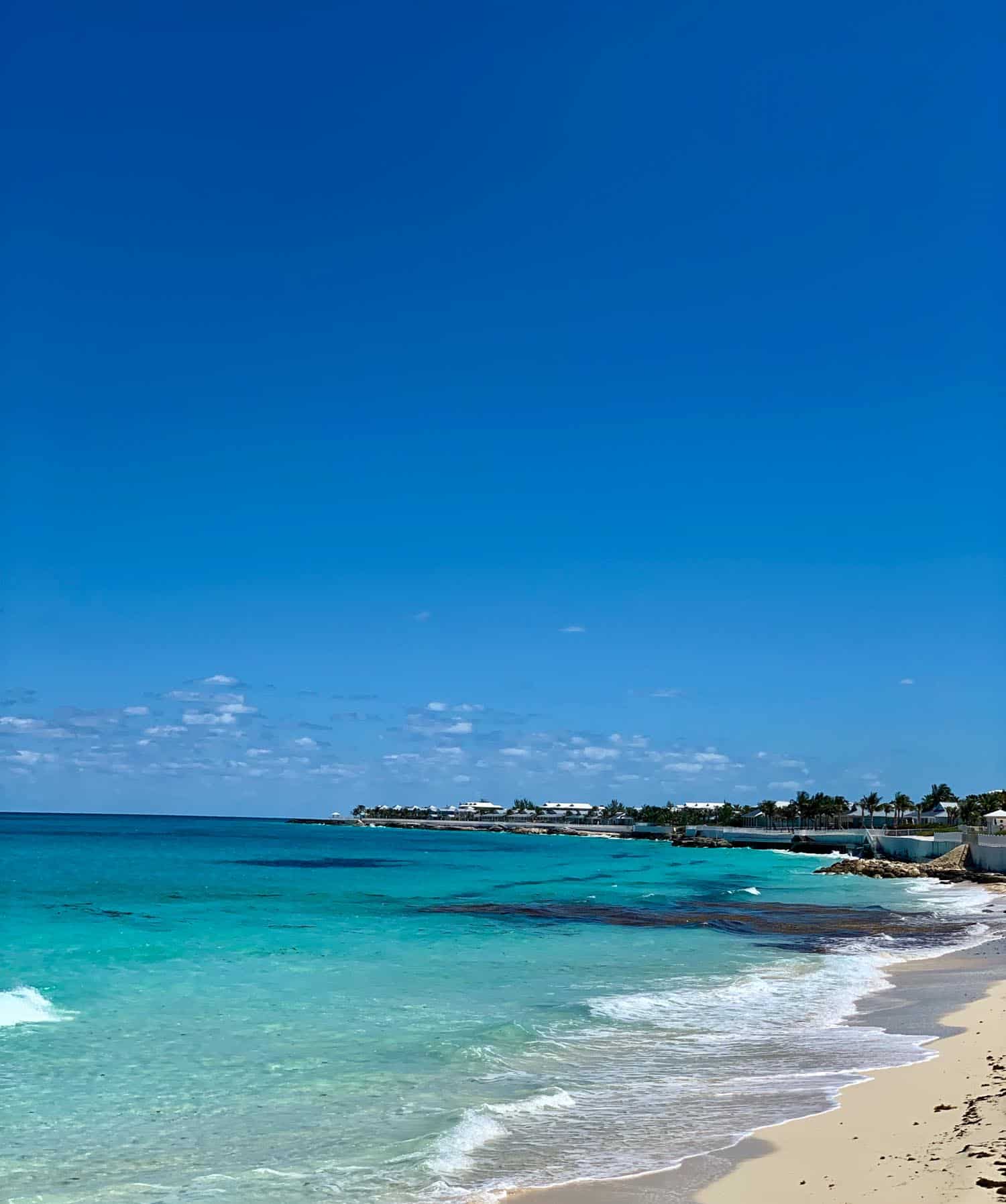 Bimini beach in the Bahamas