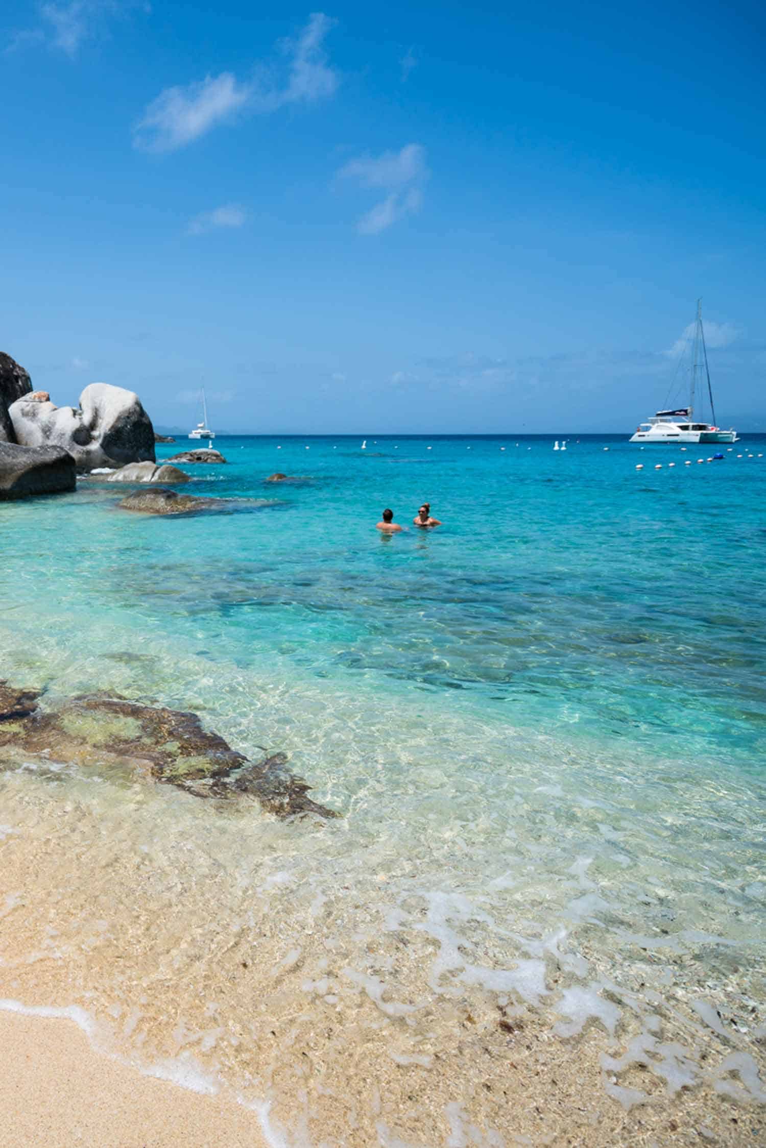 The British Virgin islands have some of the most beautiful beaches in the Caribbean