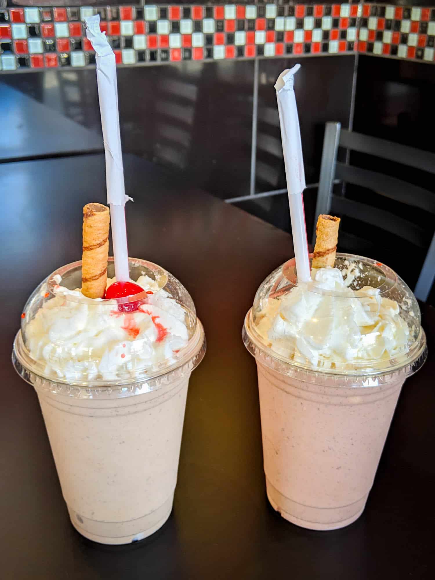 Johnny's Beef & Gyros serves delicious milkshakes. Located in Chicago it is one of the best places to eat on a budget.