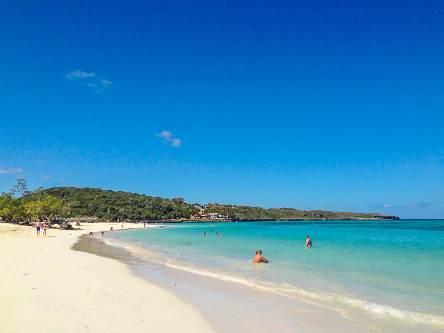 Guardalavaca beach in Cuba