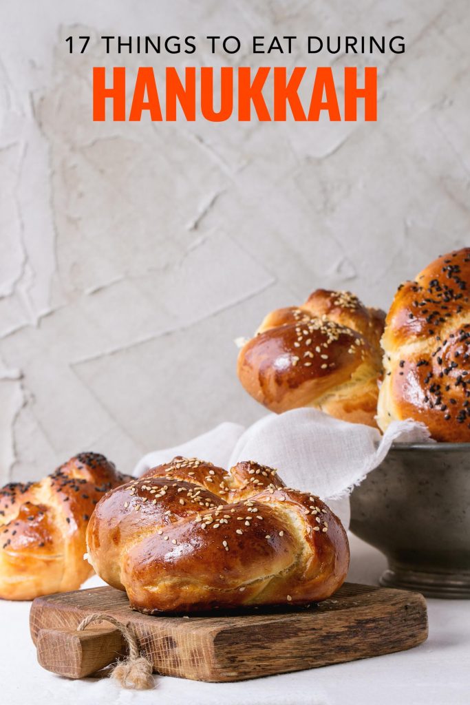 Challah bread tradition Hanukkah food