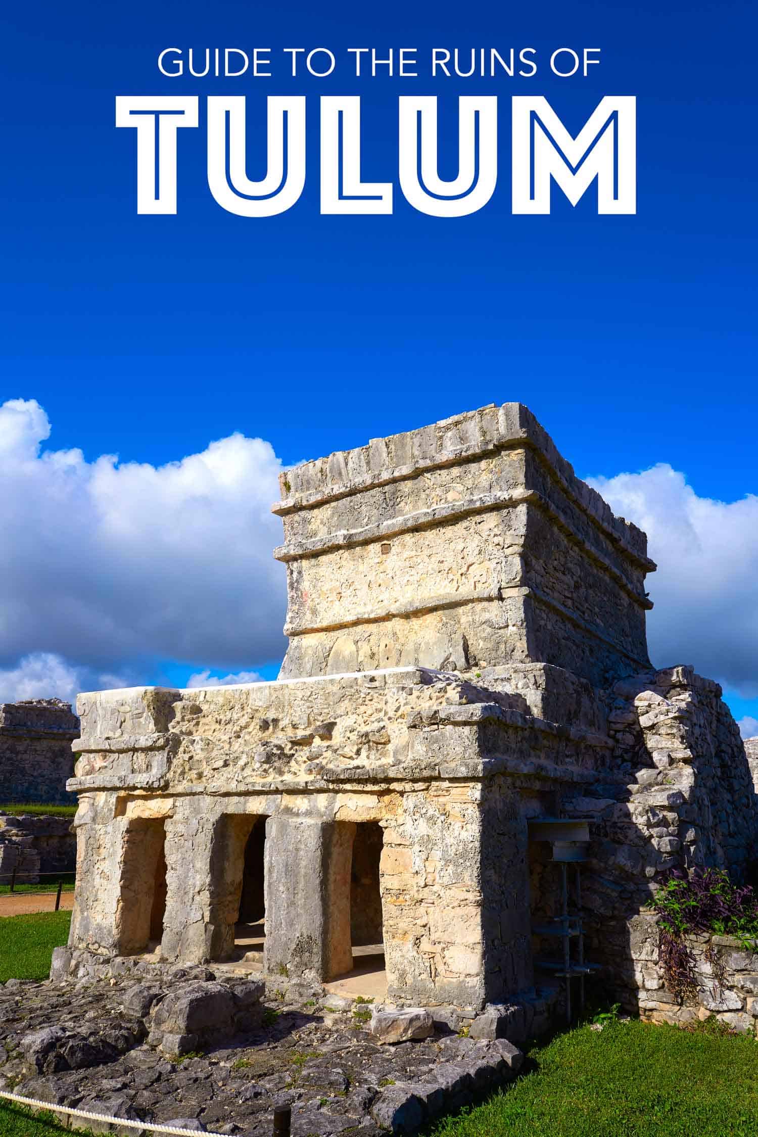 The ruins in Tulum Mexico