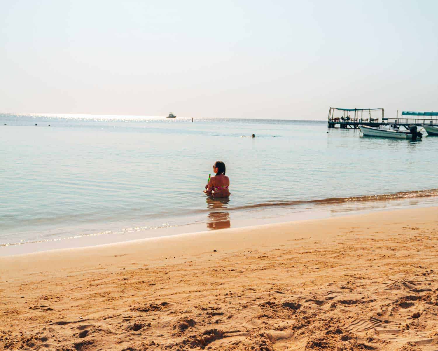 West Bay beach at Roatan Honduras