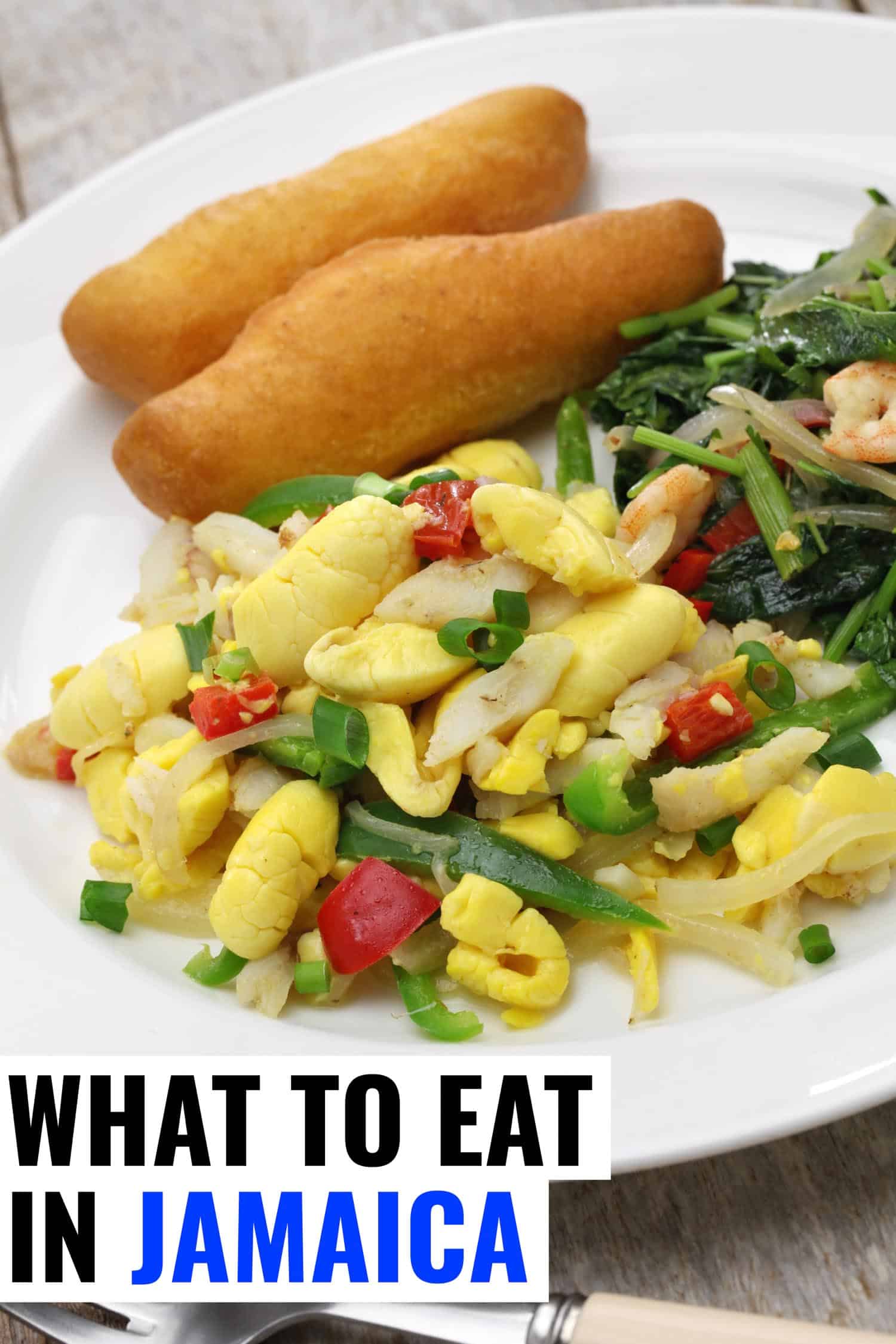 festival akee and salt fish are the most popular Jamaican foods