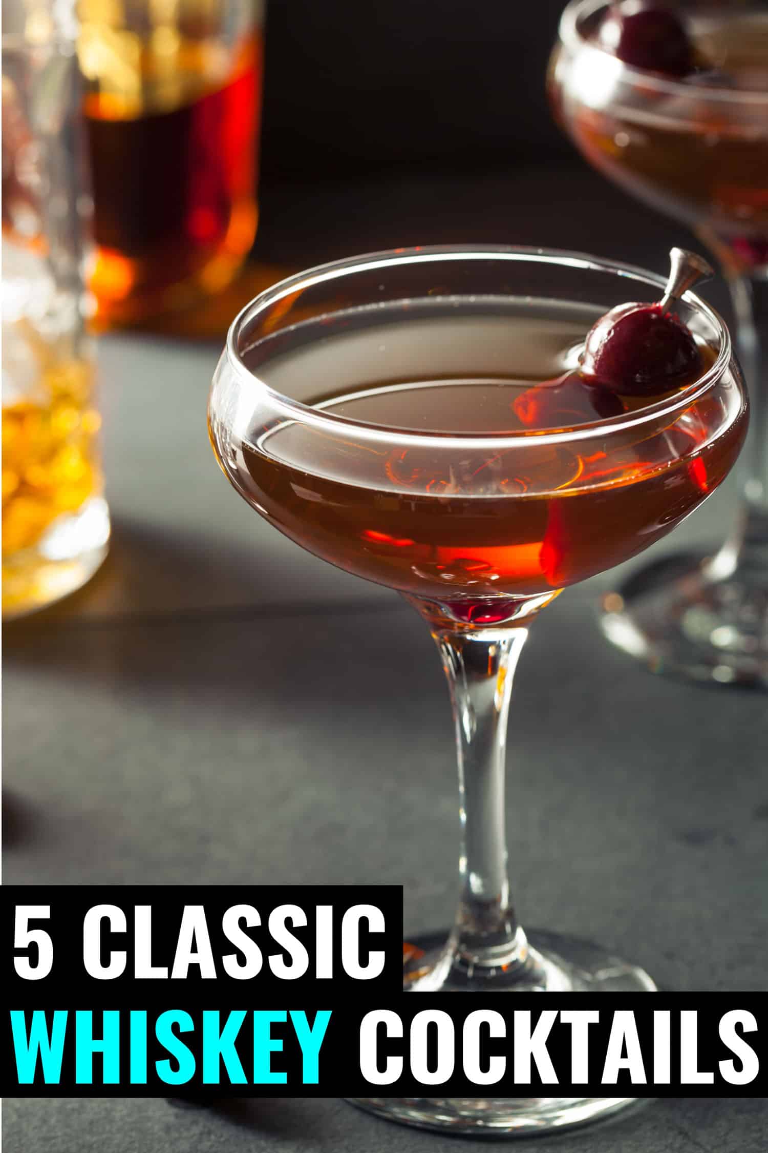 Classic whiskey cocktail