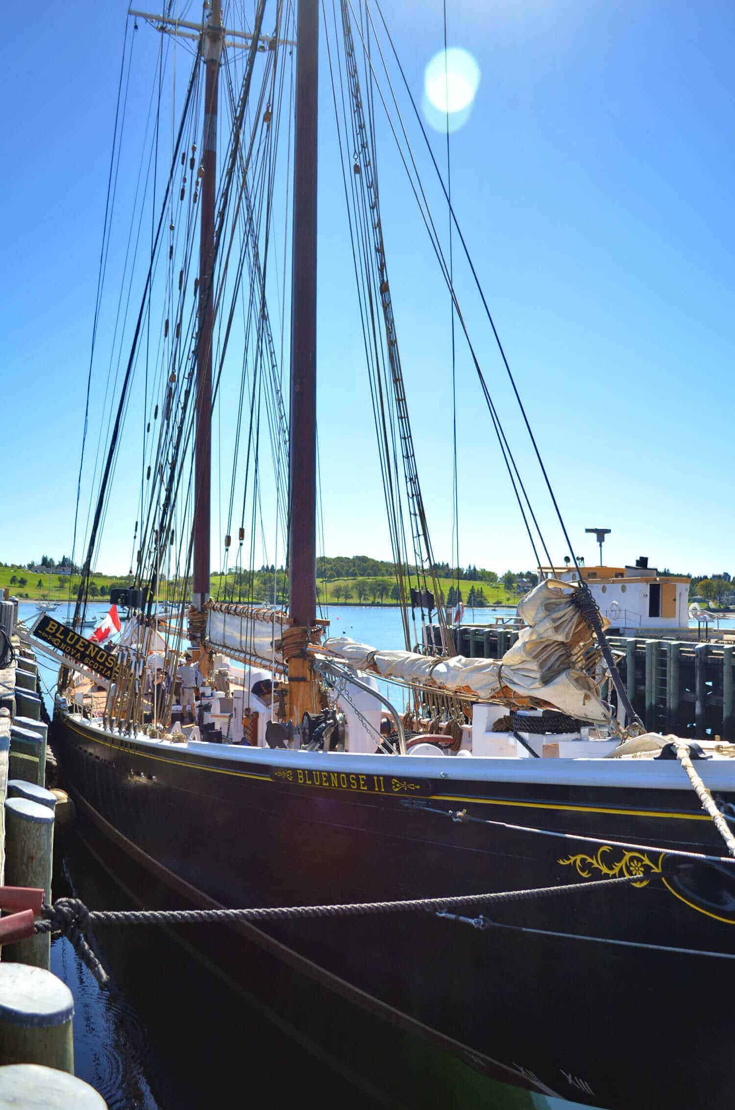 The Bluenose II is one of the best things to do in Nova Scotia