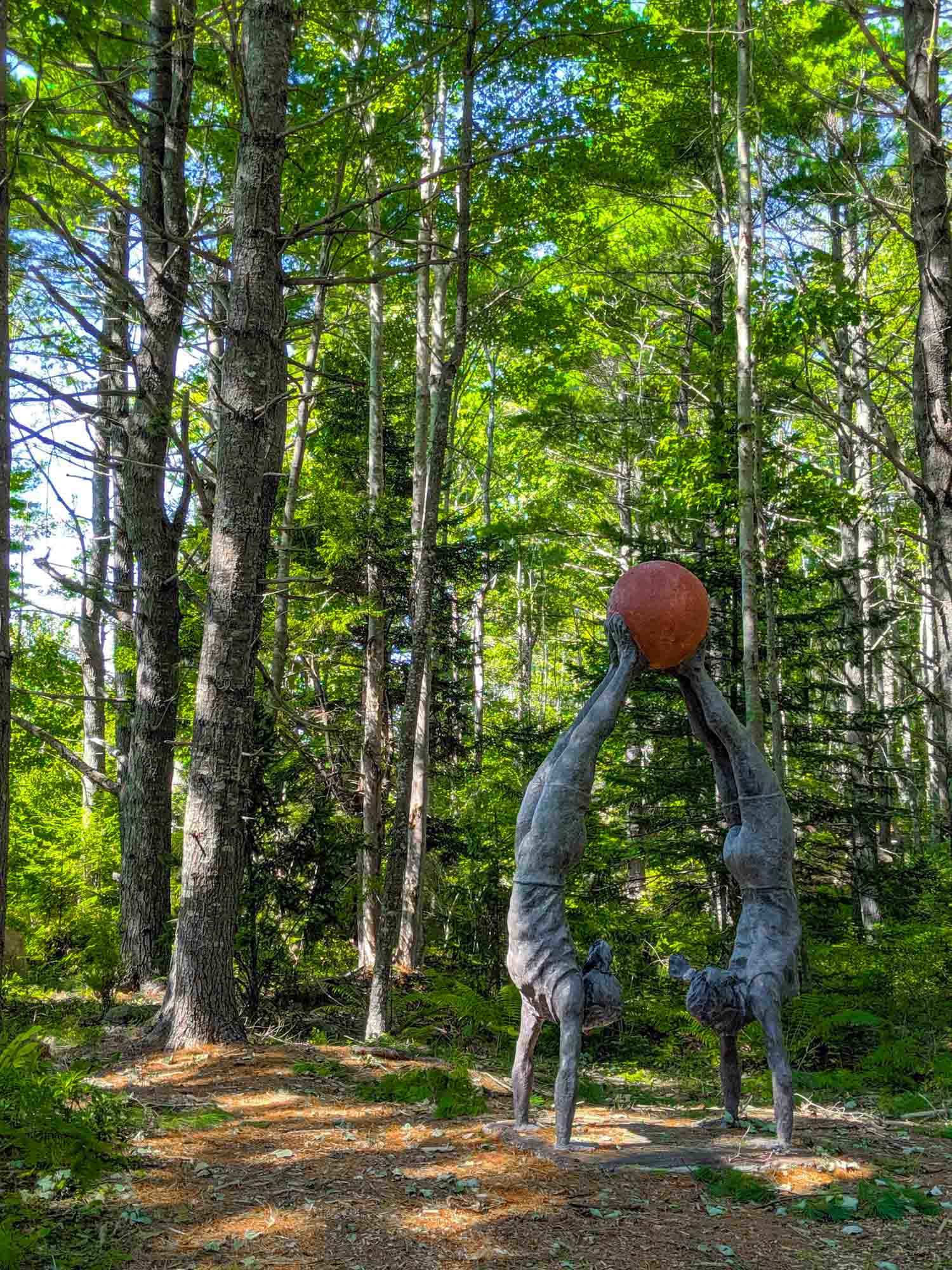 Cosby's Sculpture Forest in Liverpool Nova Scotia