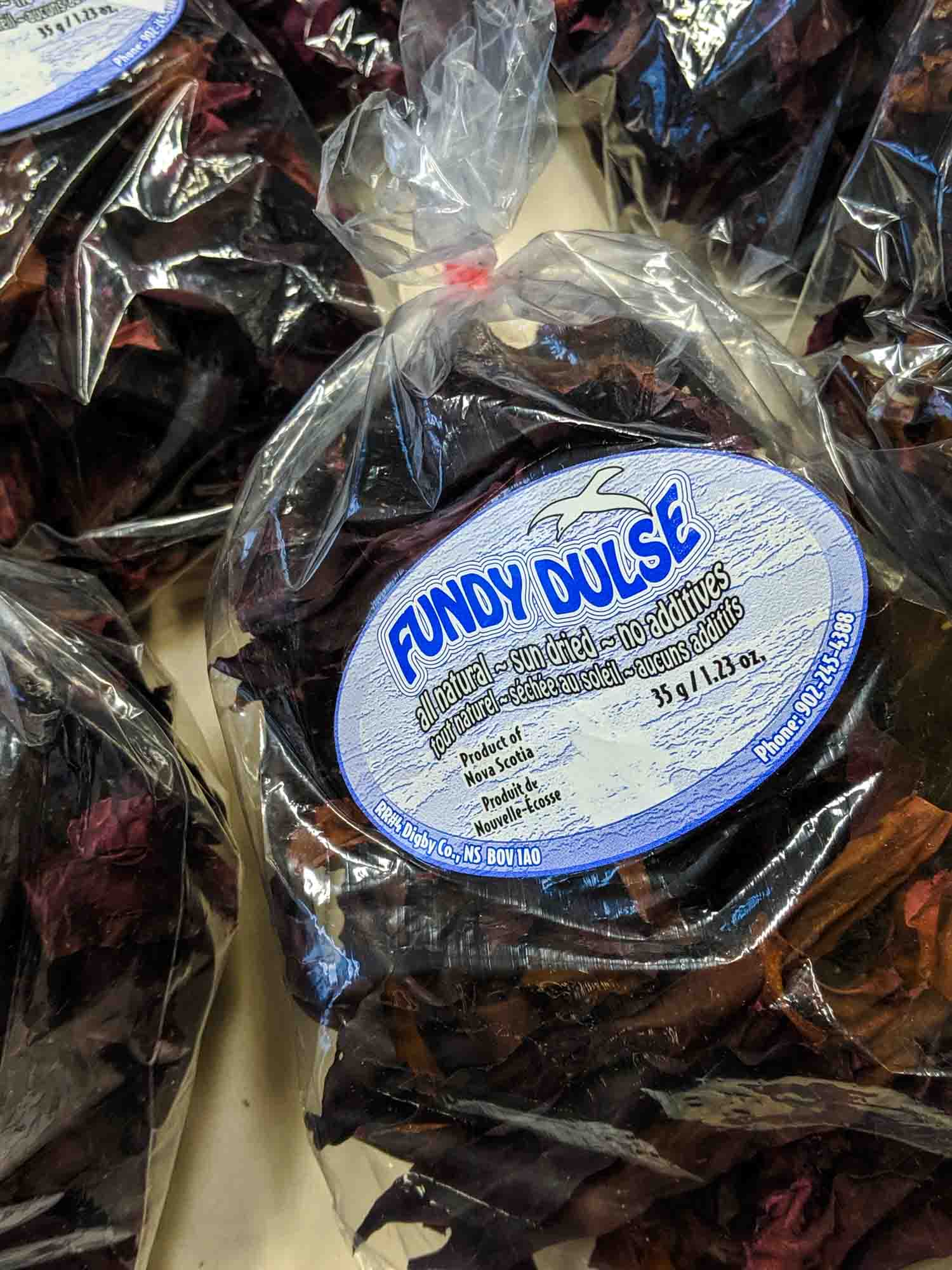 Nova Scotian food dulse