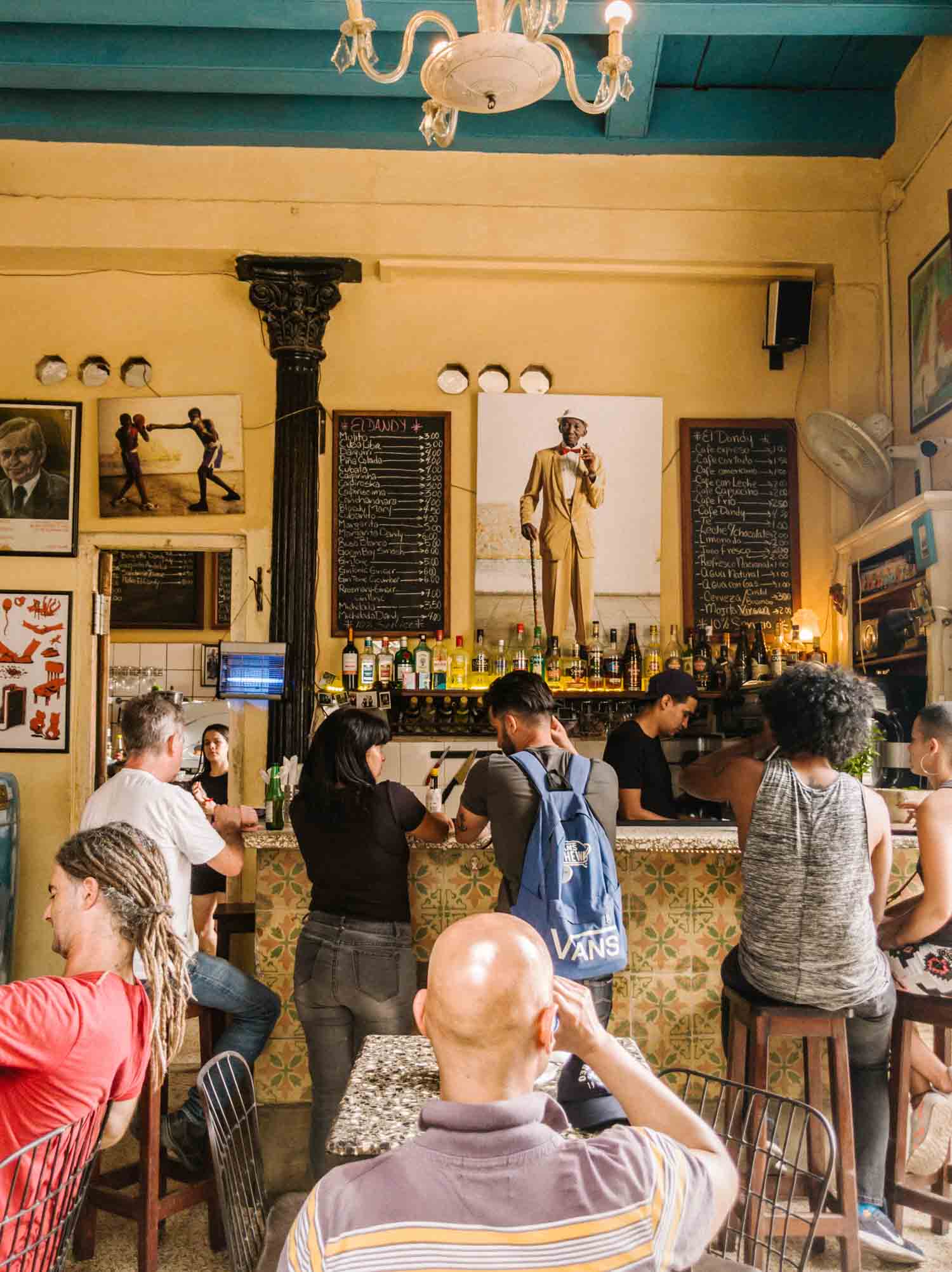 El Dandy restaurant in Havana
