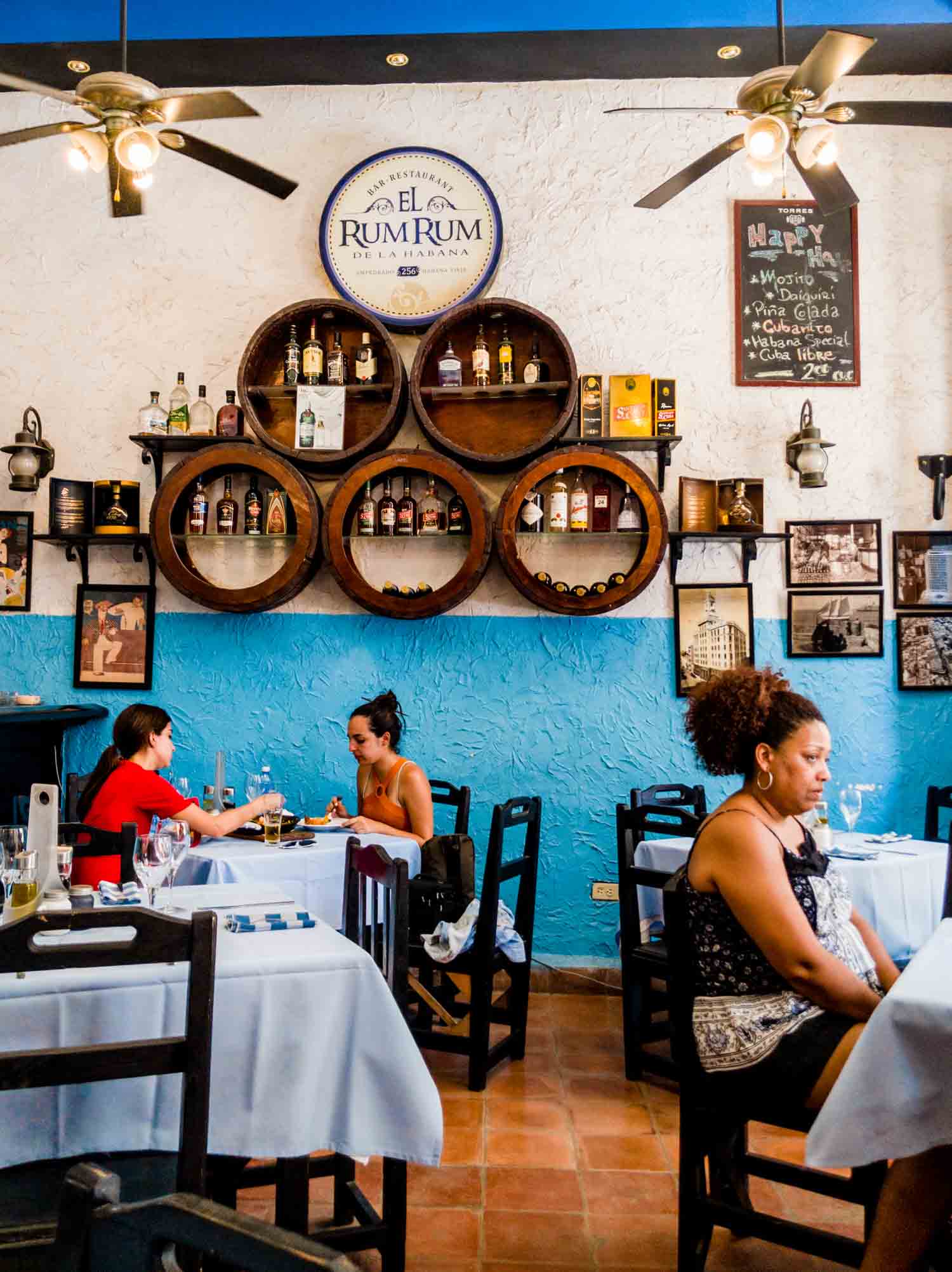 El Rum Rum restaurant in Old Havana