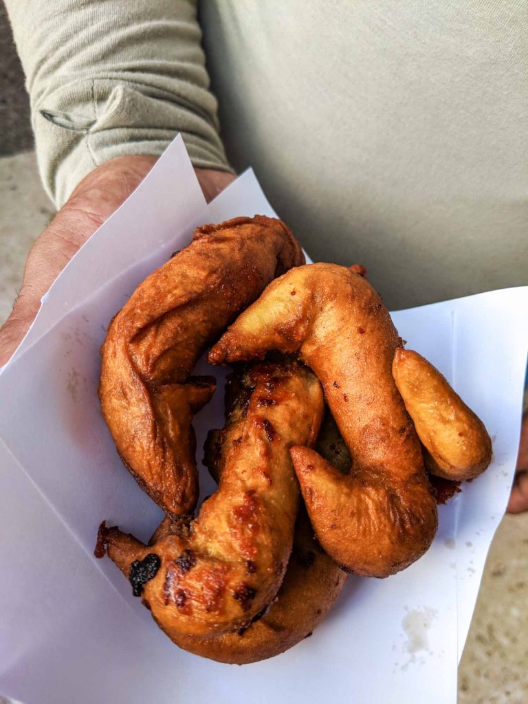 typical Cuban snack shop serving congrejitos