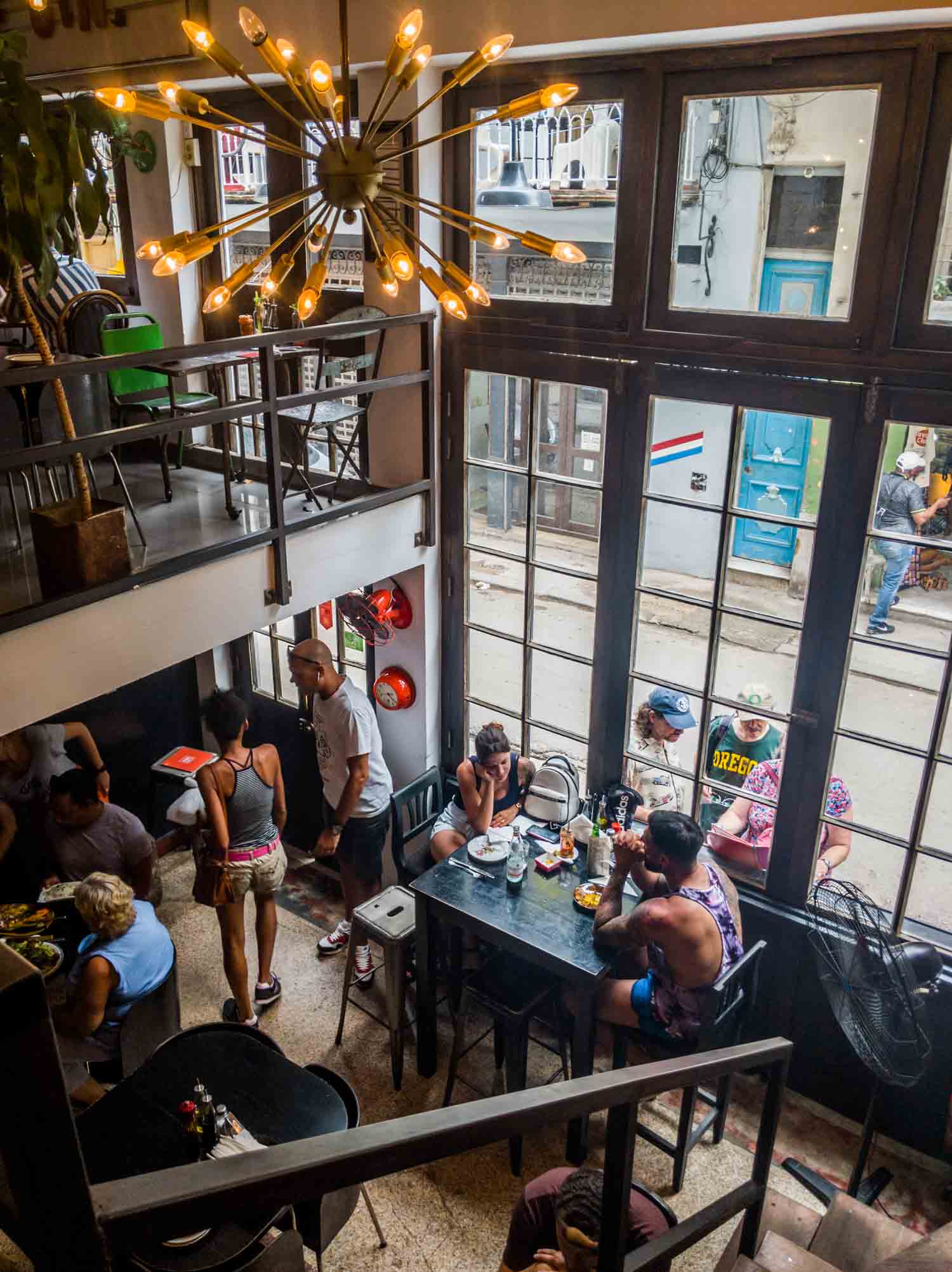O'Reilly 304 restaurant interior in Habana Vieja, Cuba