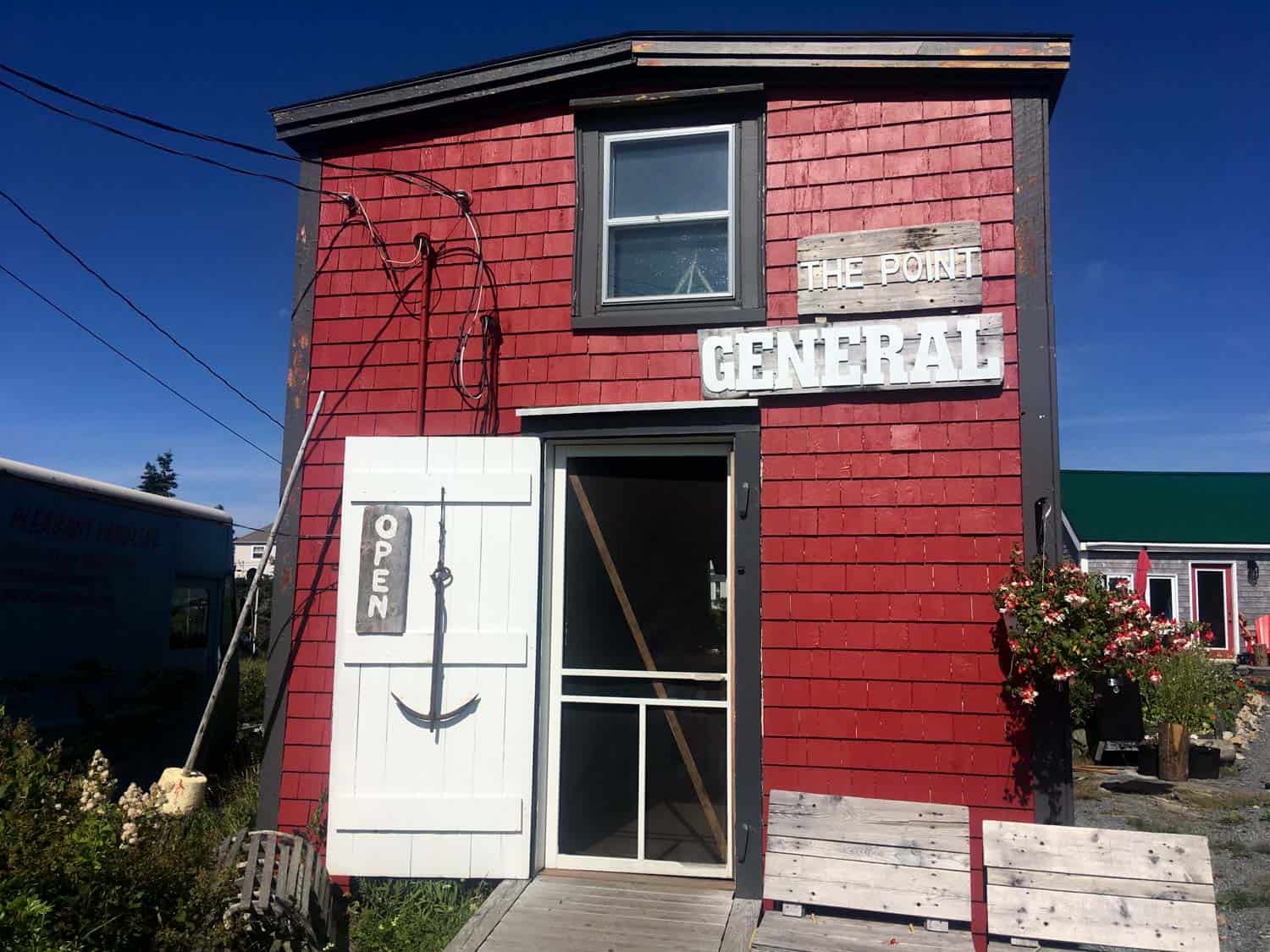 The Point General store in Lunenburg Nova Scotia