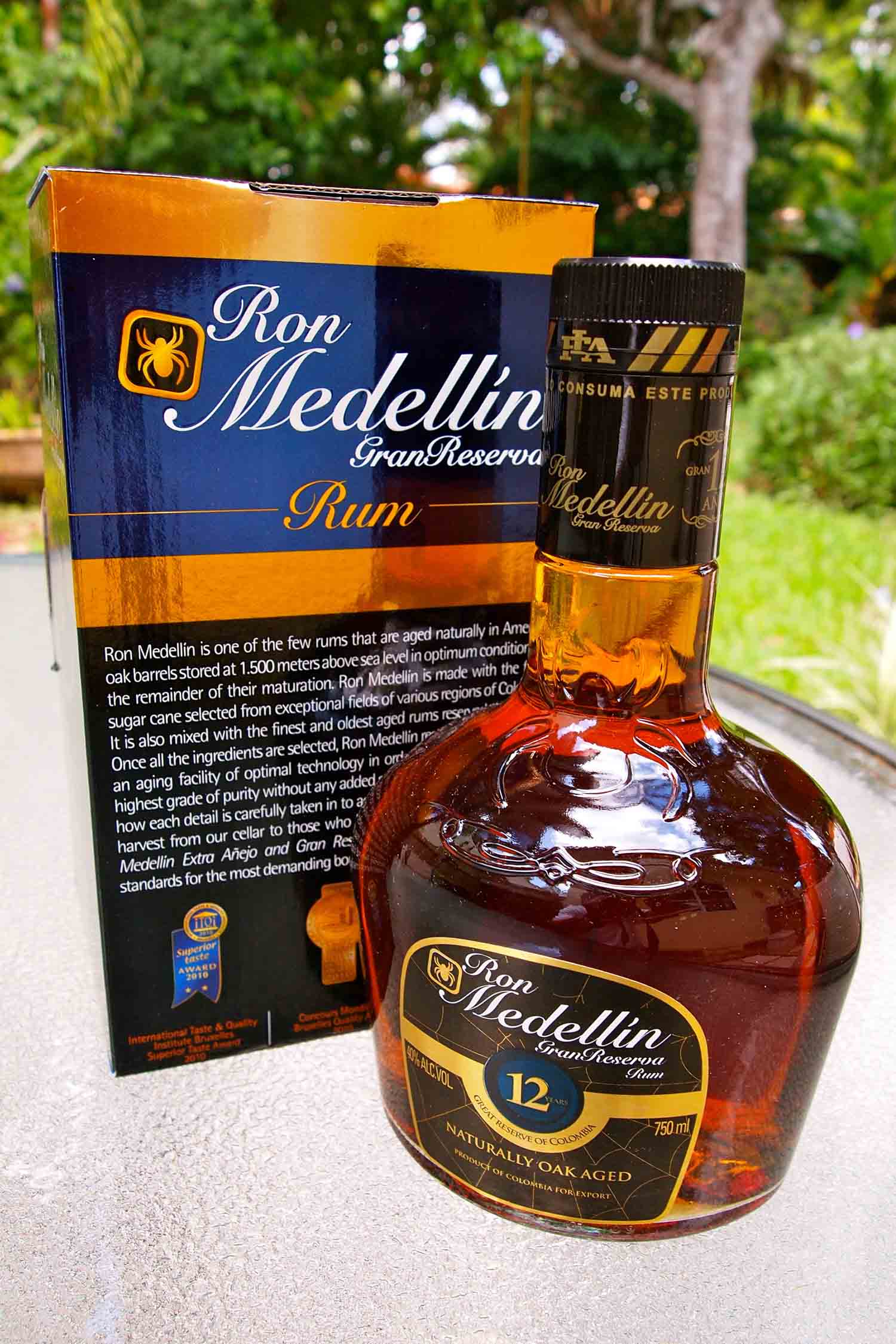 Colombian rum Ron de Medellin one of the most popular drinks in Colombia