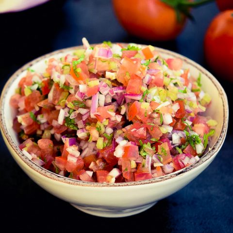 Mexican pico de gallo