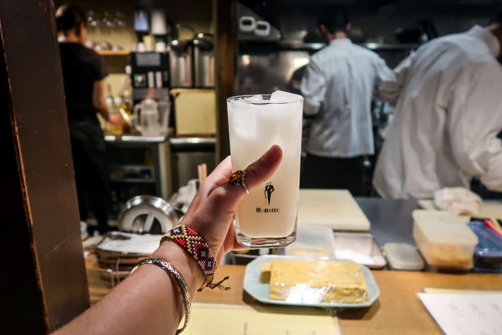 Chūhai cocktail in Japan