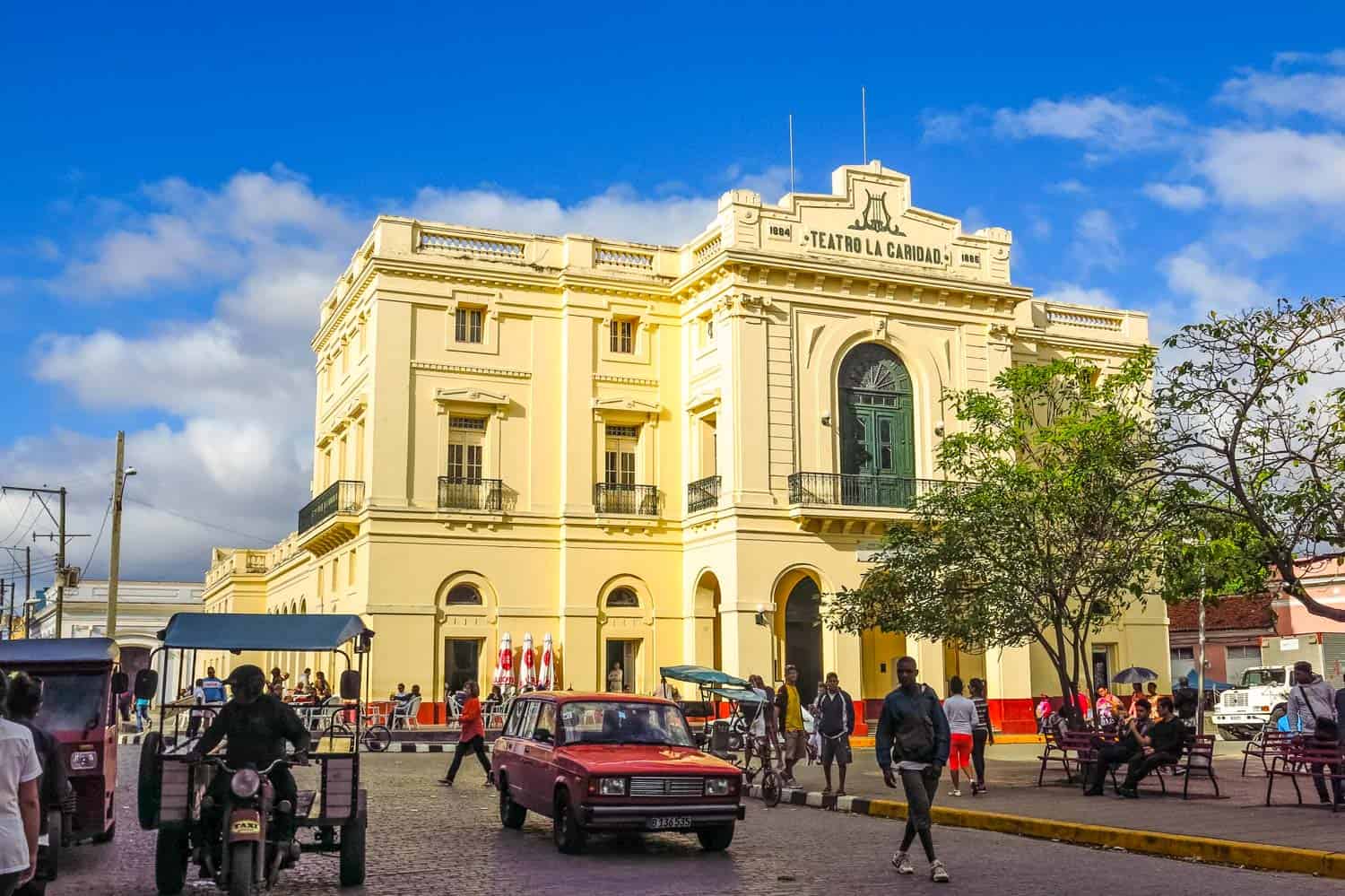 La Caridad Theatre in Santa Clara Cuba