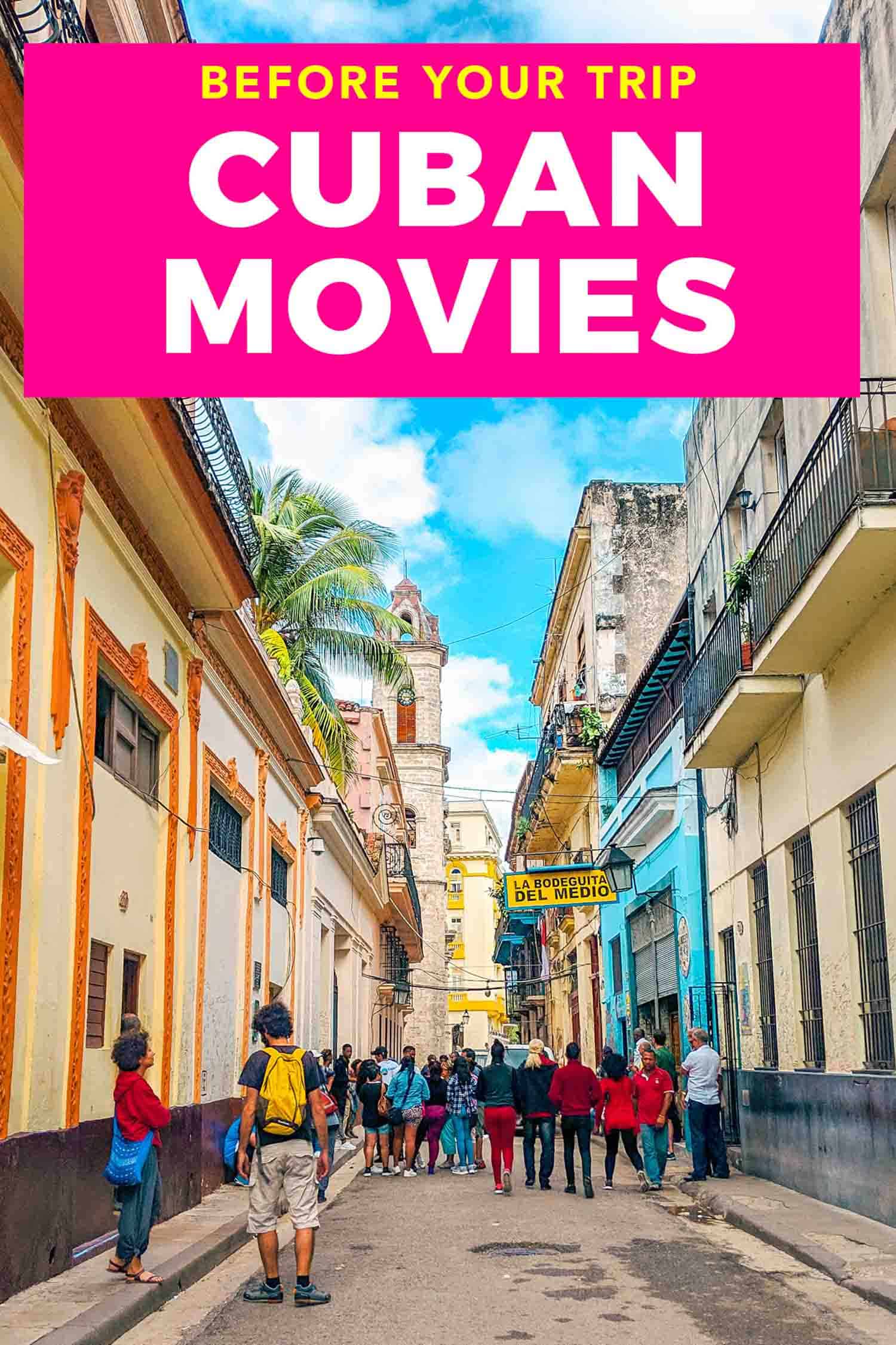 View of Old Havana streets with copy that reads inspire your trip