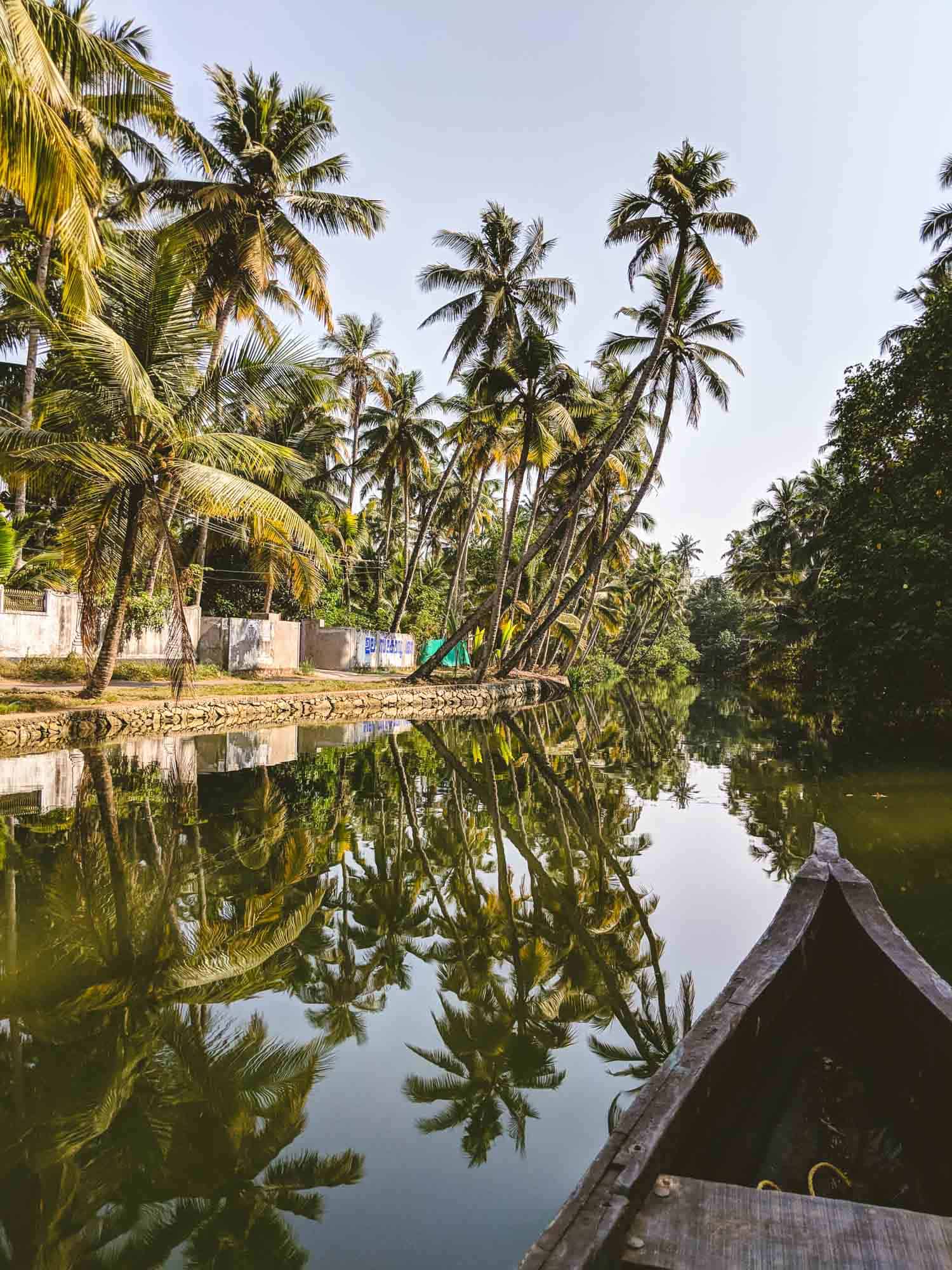 Monroe Islands Kerala from the river